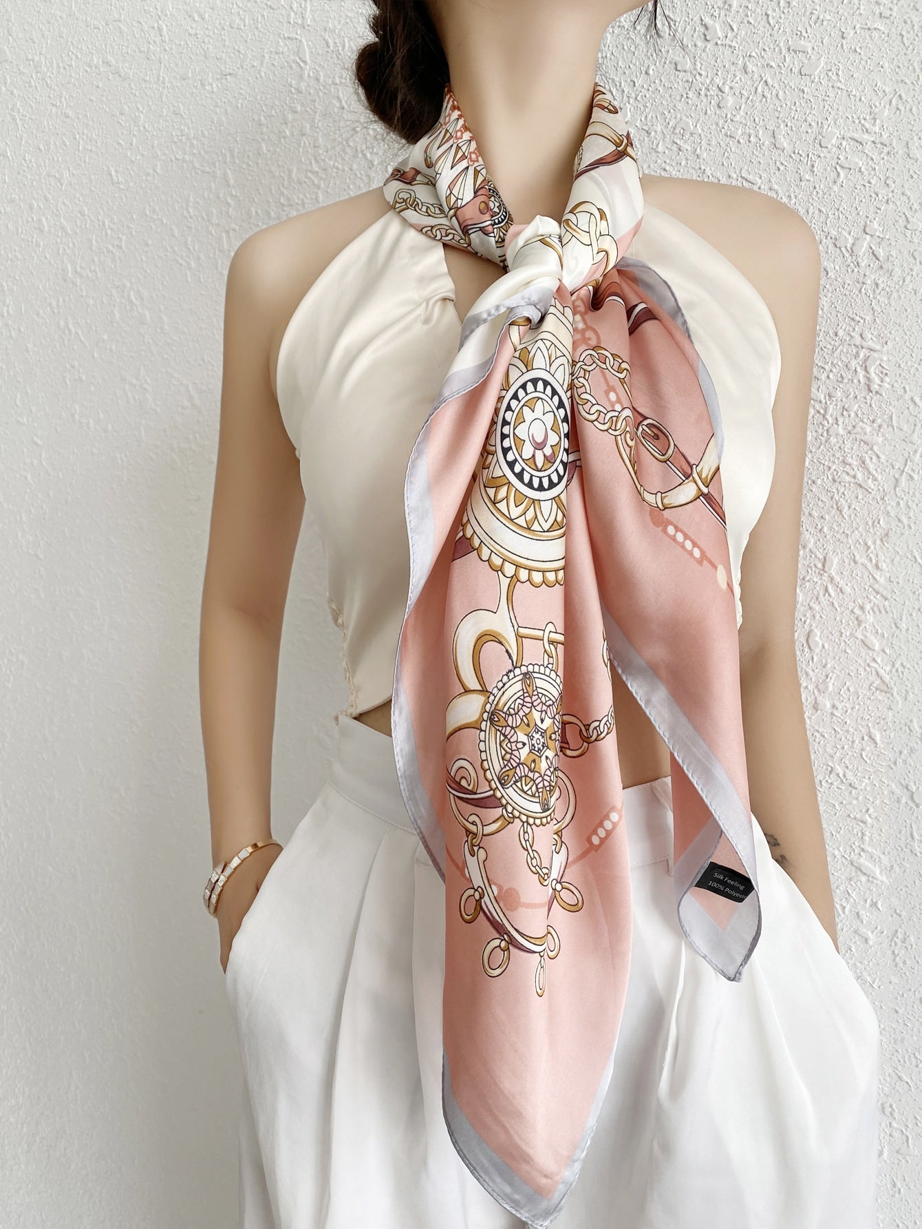 Chain Print Bandana