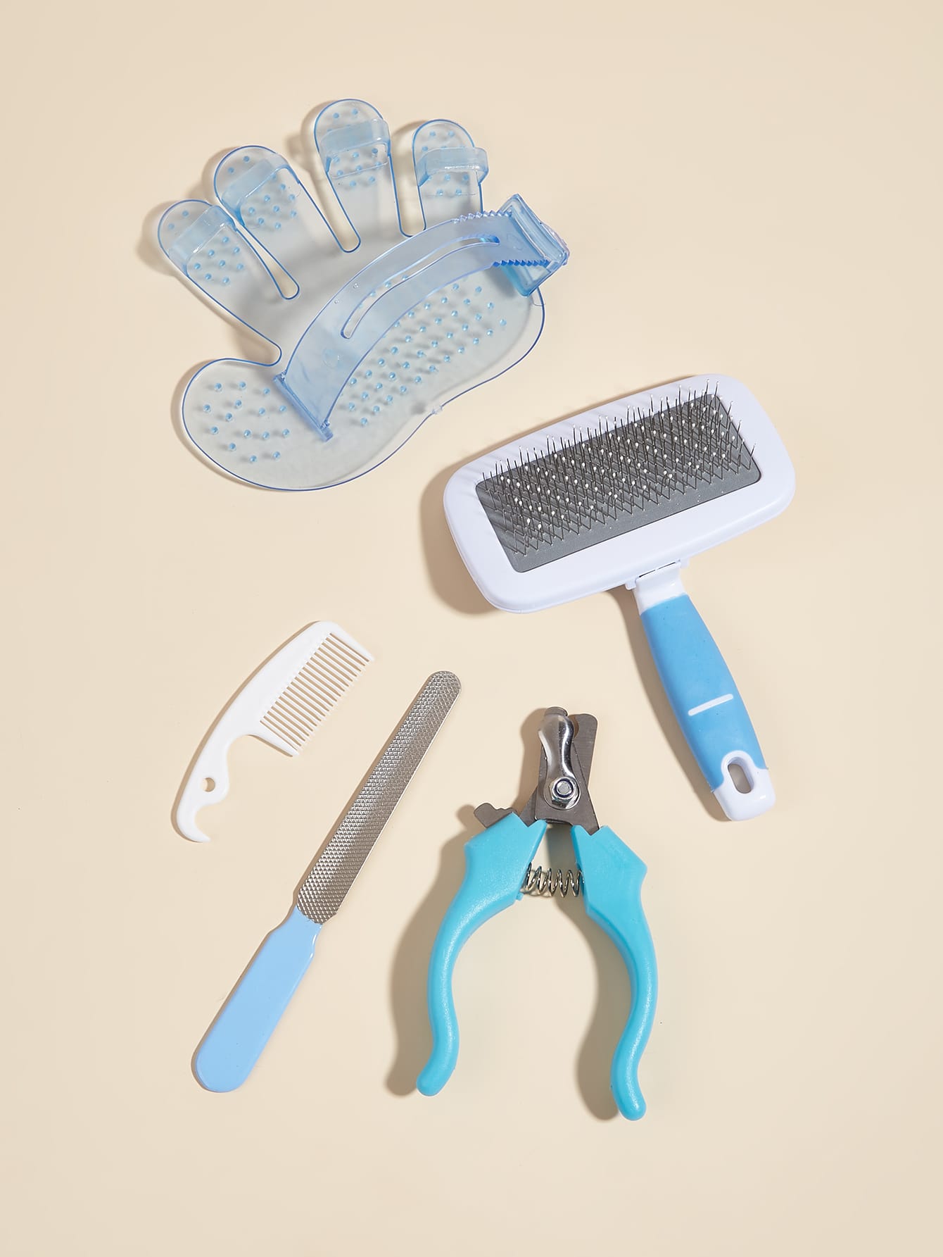 5pcs Pet Grooming Tool Set