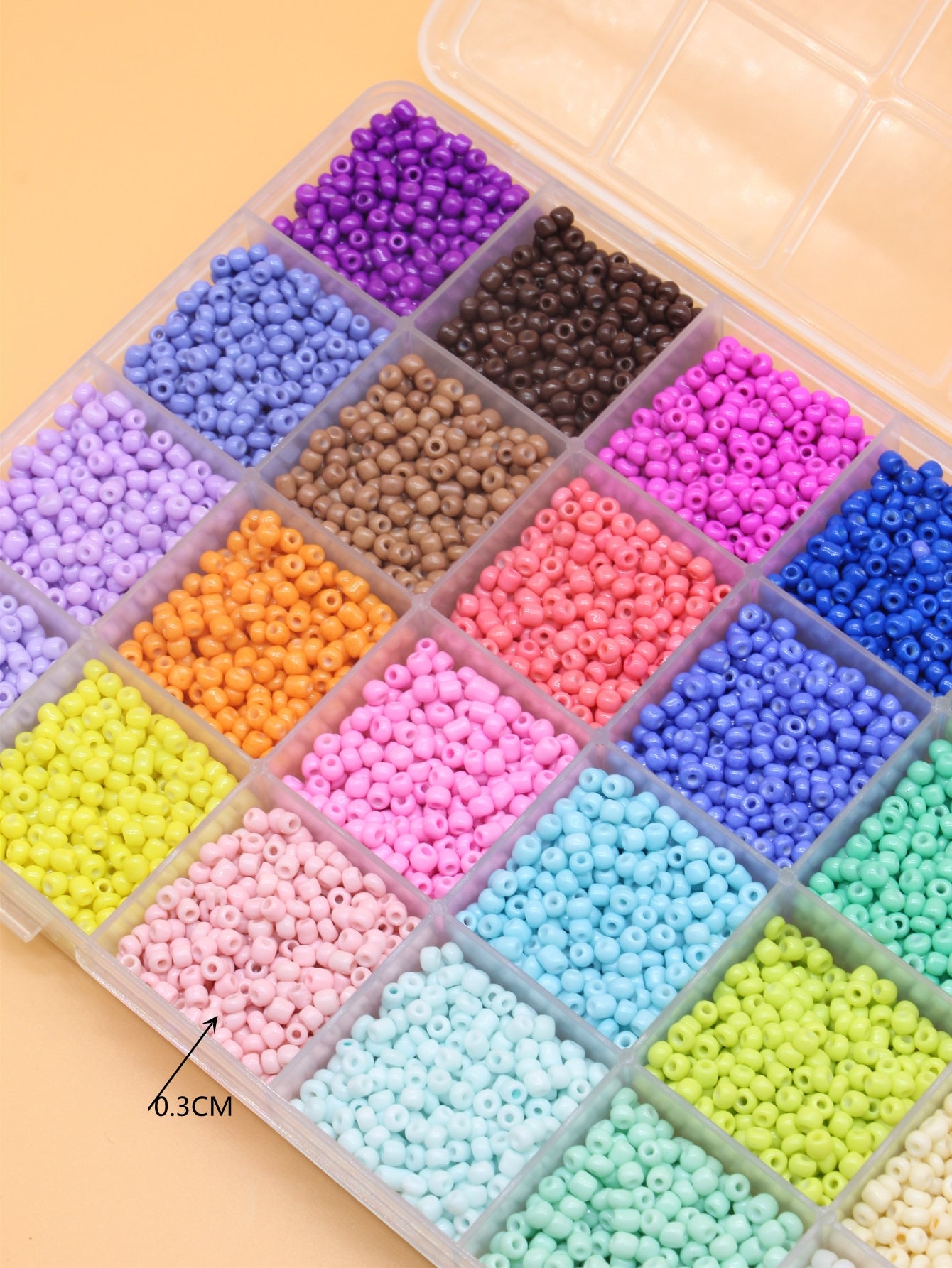 1box DIY Bead 2rolls Elastic Thread