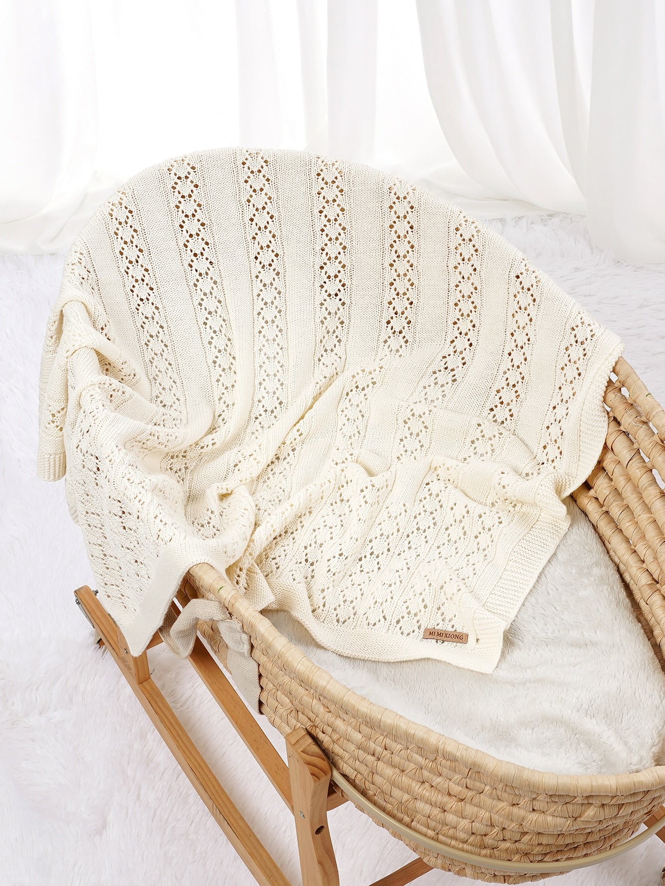 Solid Color Baby Swaddling Blanket