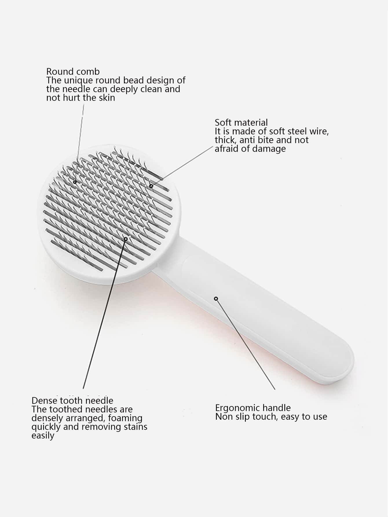 1pc Pet Hair Removal Comb