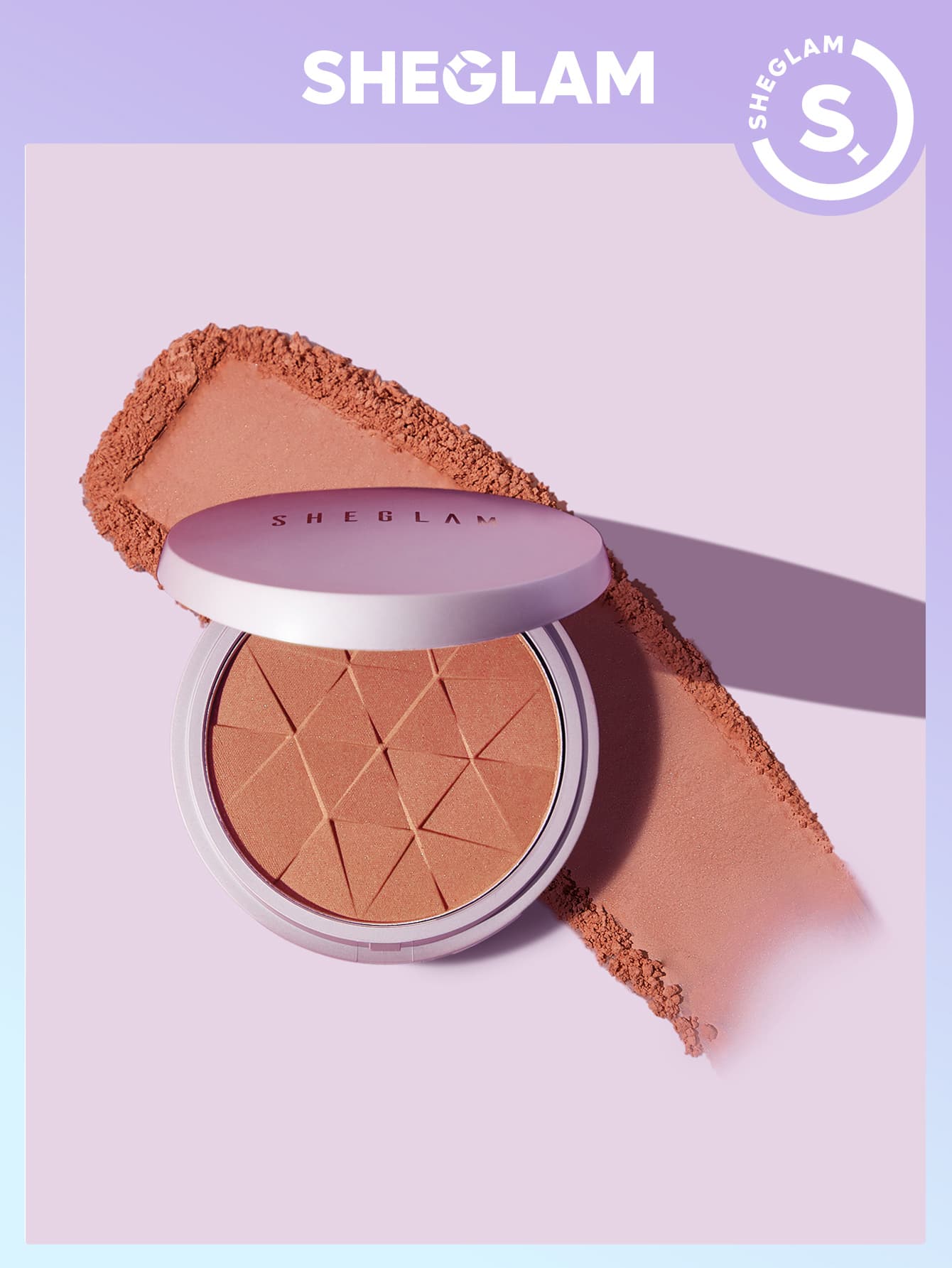 SHEGLAM Lightweight Matte Blush Insta Flame