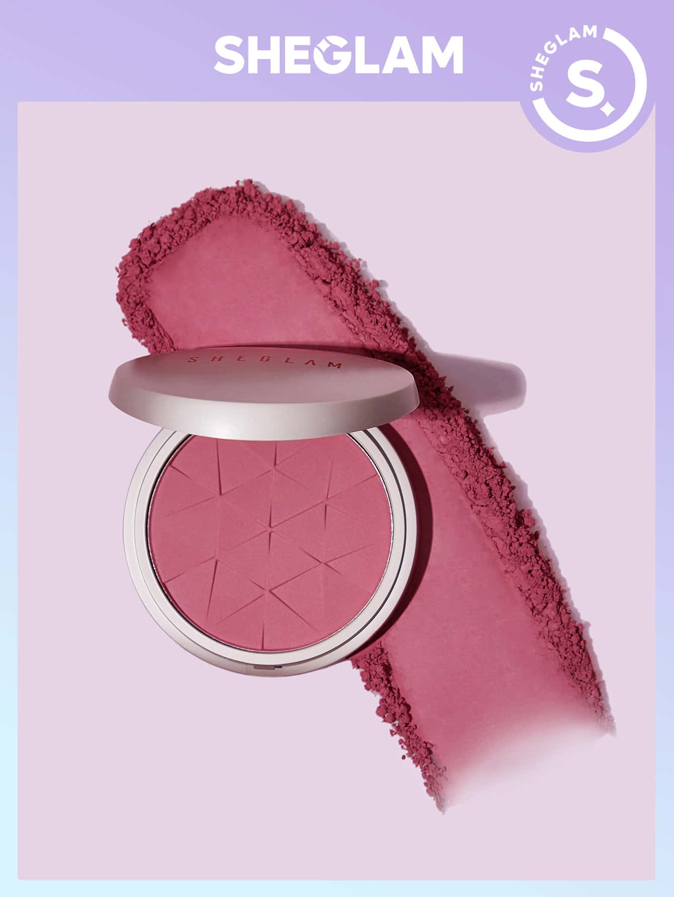 SHEGLAM Lightweight Matte Blush Insta Flame