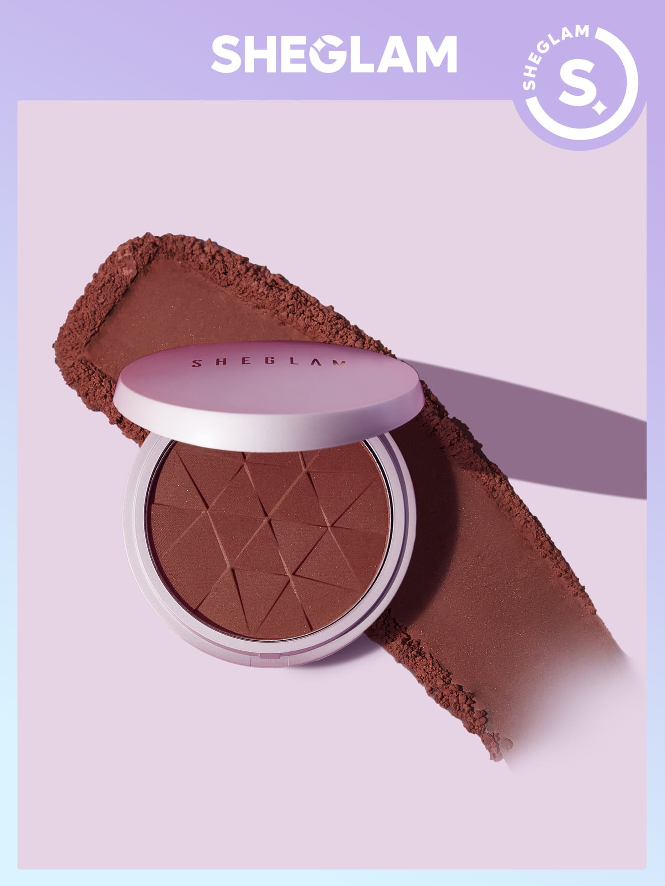 SHEGLAM Lightweight Matte Blush Insta Flame