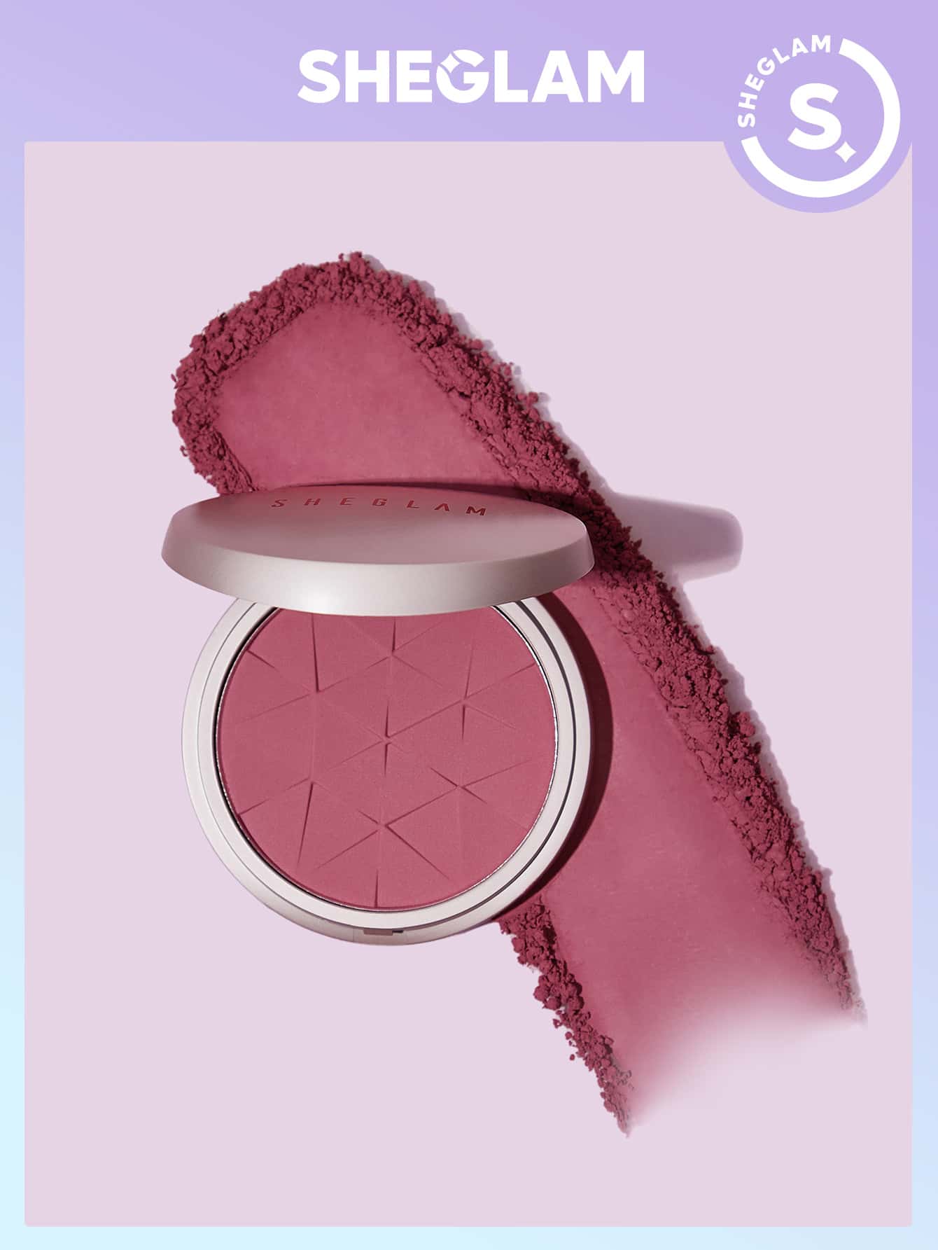 SHEGLAM Lightweight Matte Blush Insta Flame