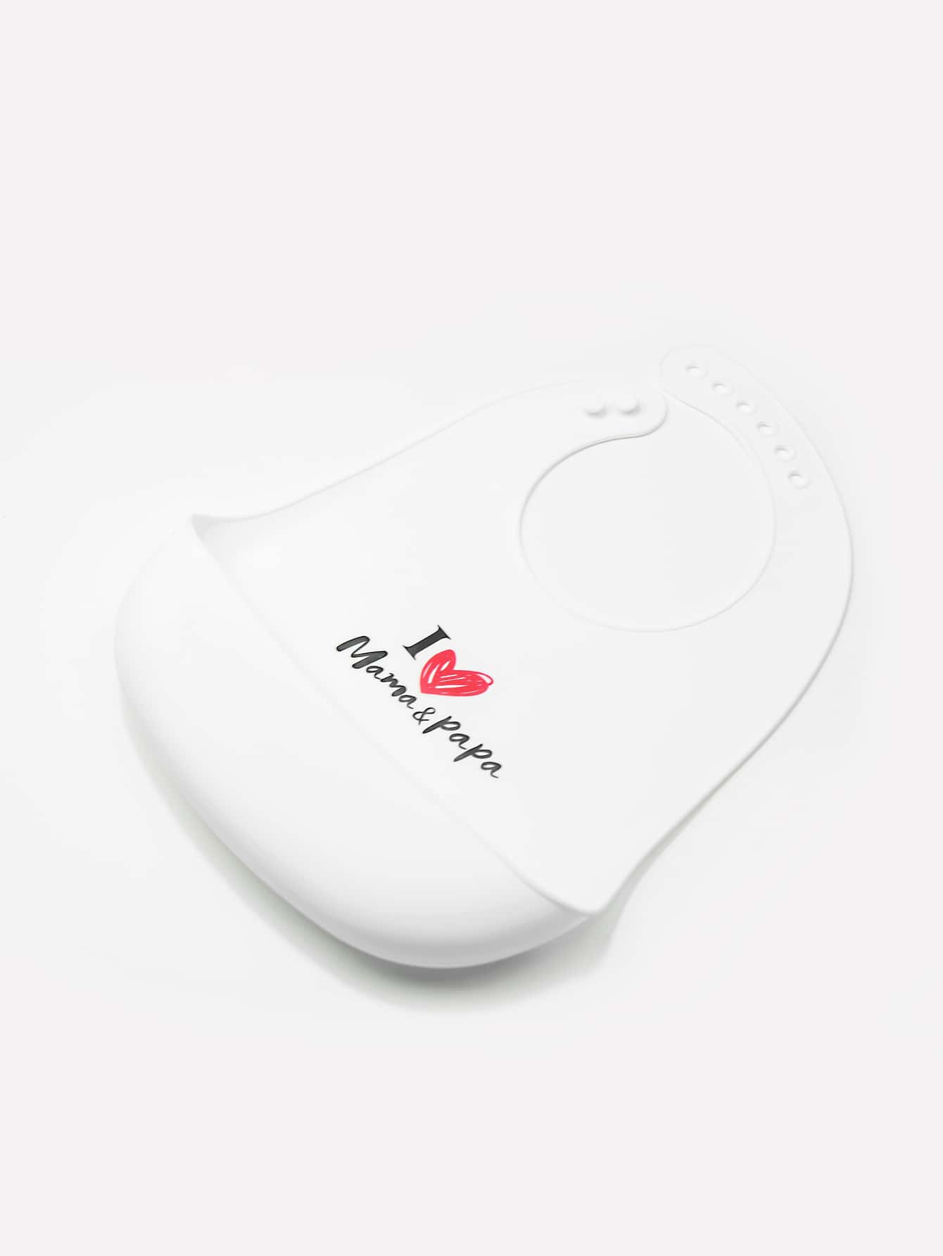 Baby Letter Graphic Bib