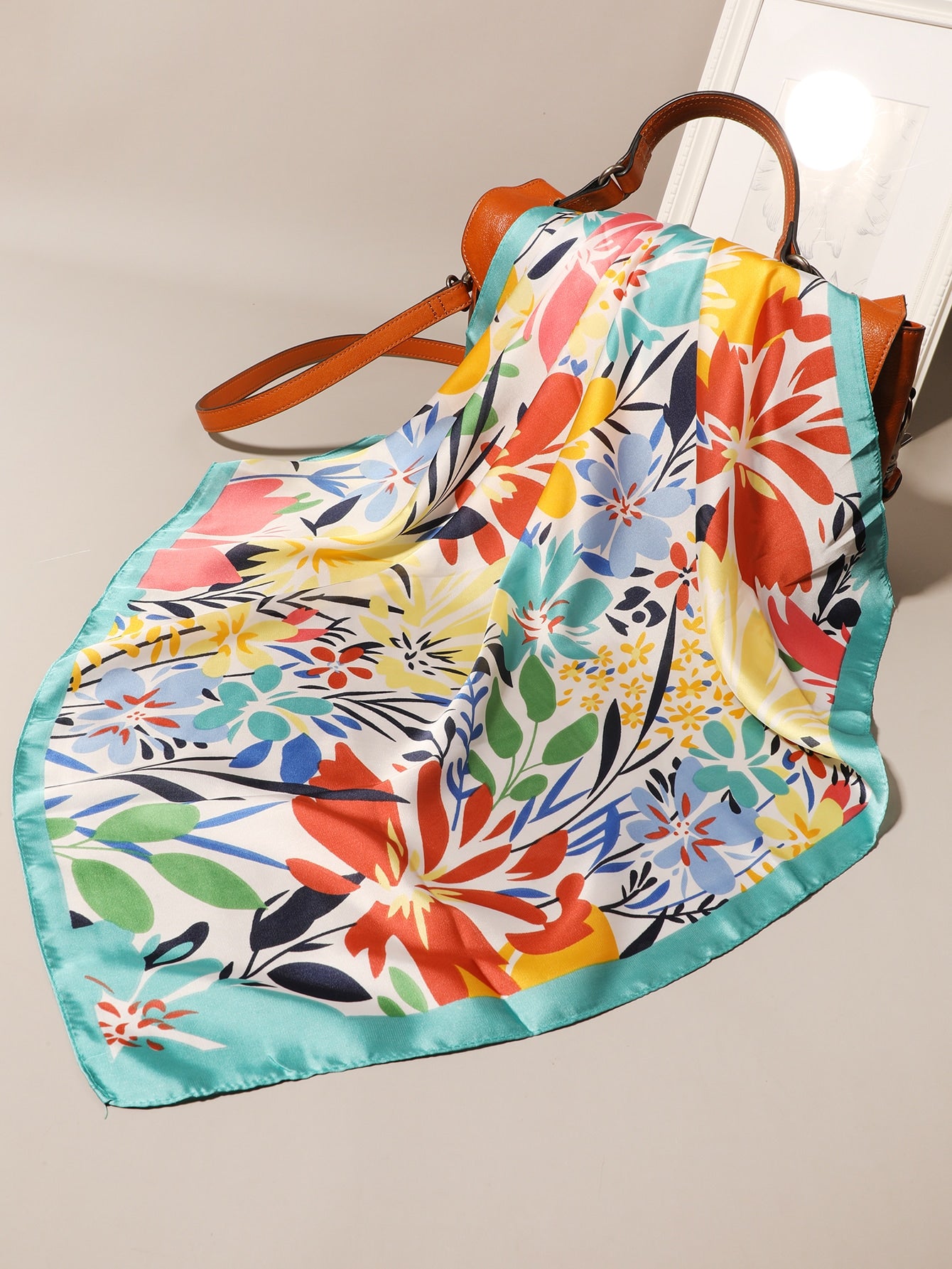 Flower Print Bandana