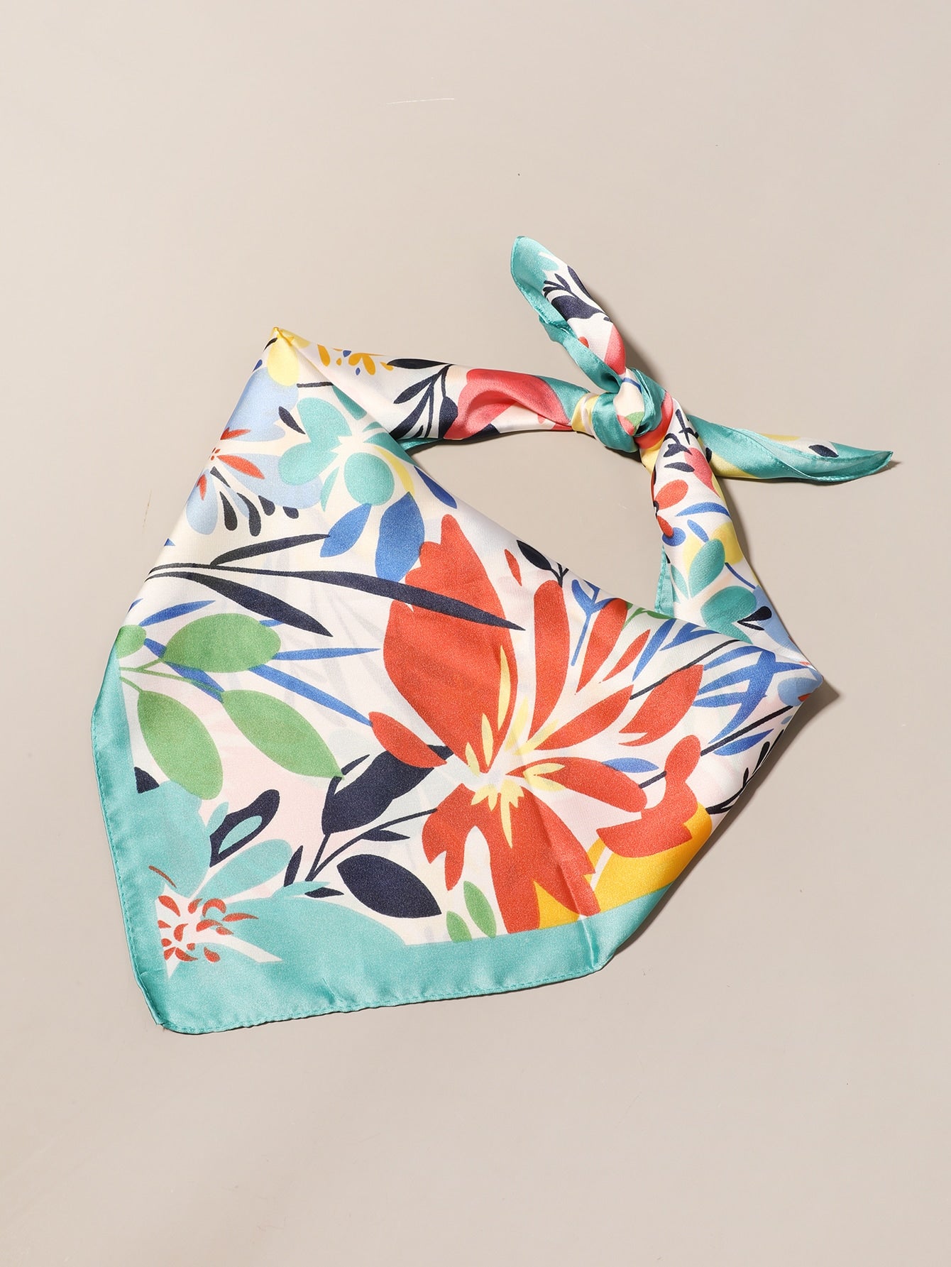 Flower Print Bandana