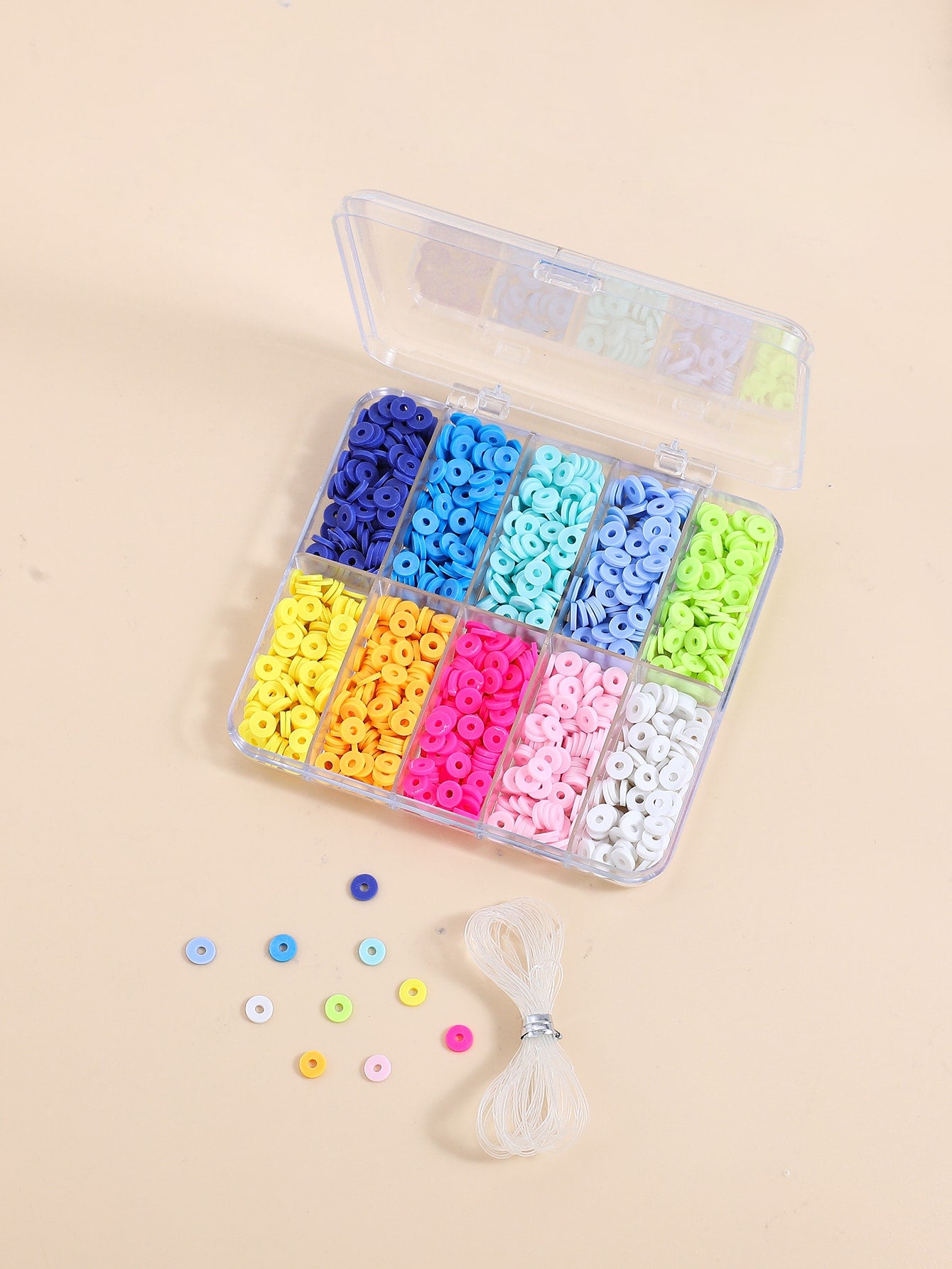 1box Random Color Bead Design DIY Jewelry Accessory Set