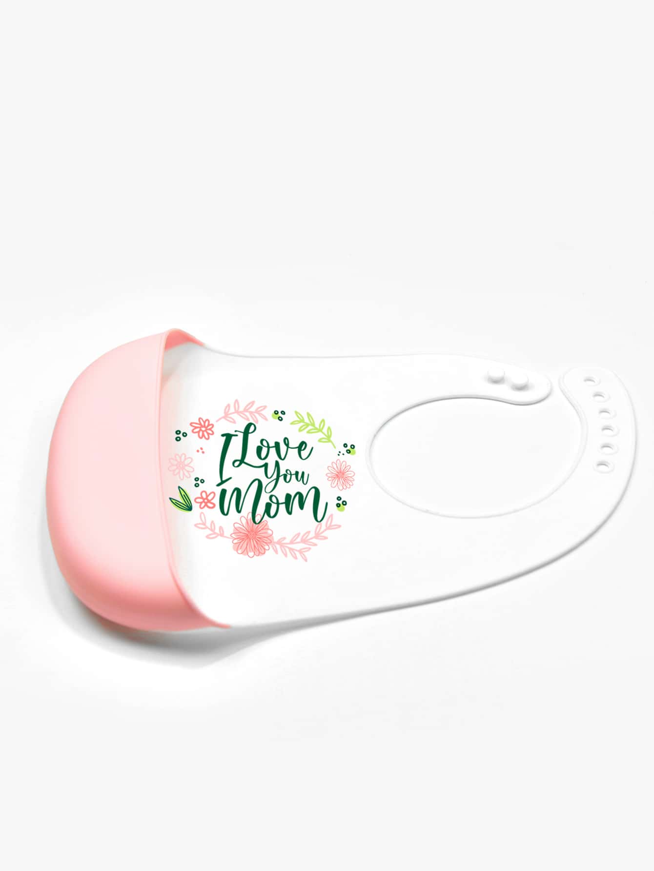 Baby Letter Graphic Bib