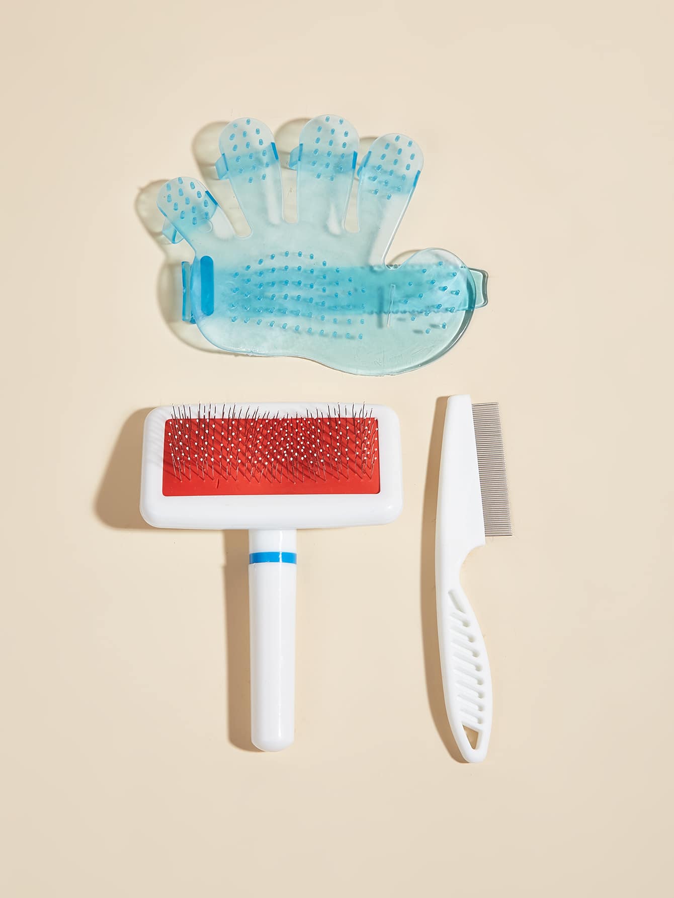 4pcs Pet Grooming Tool Set
