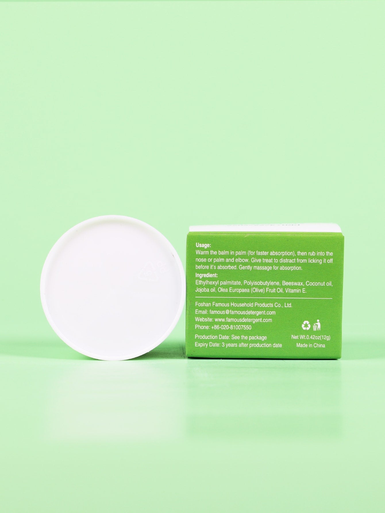 1pc Pet 3 In 1 Paw Balm