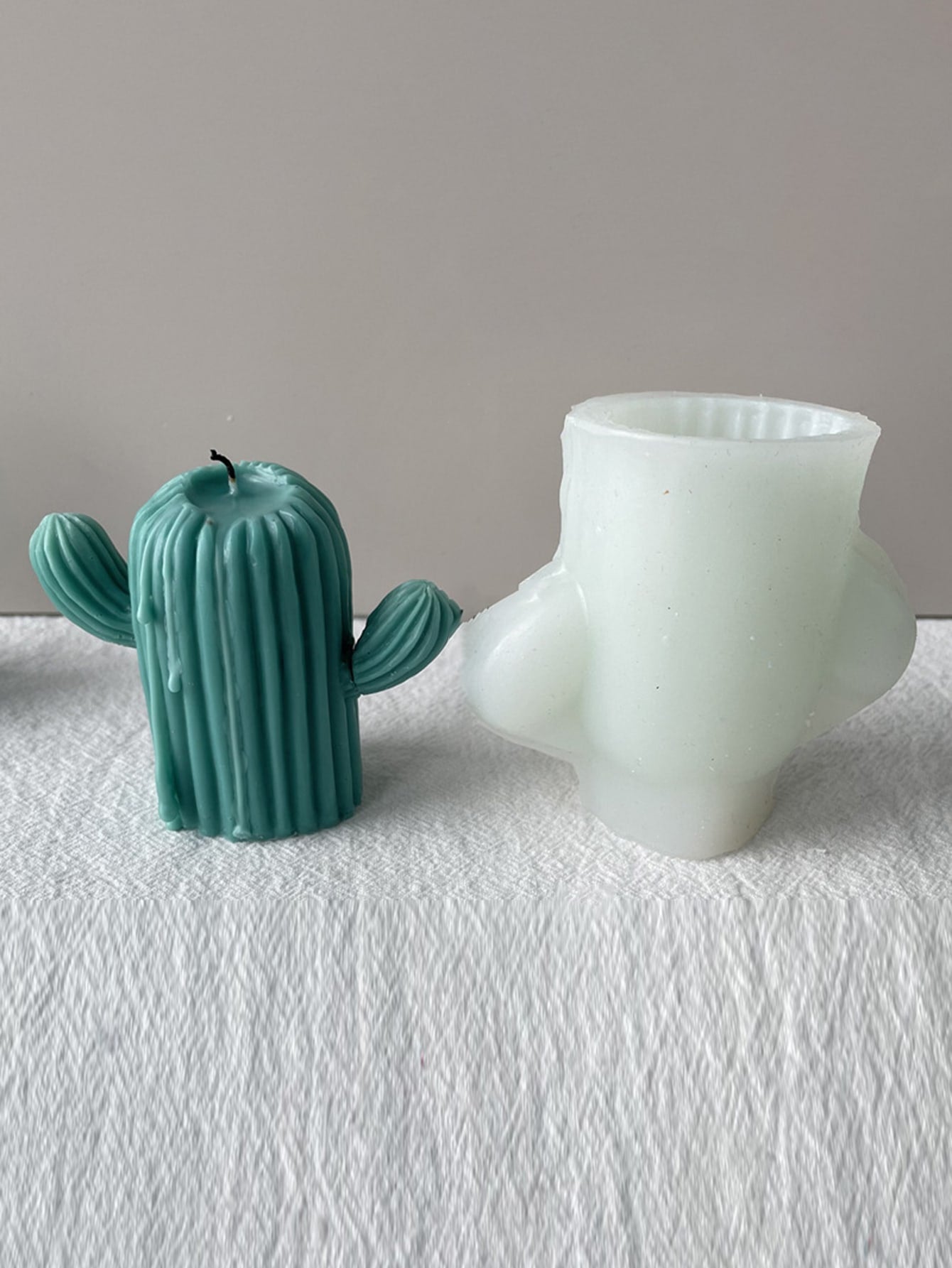 1pc Cactus Shaped DIY Silicone Mold