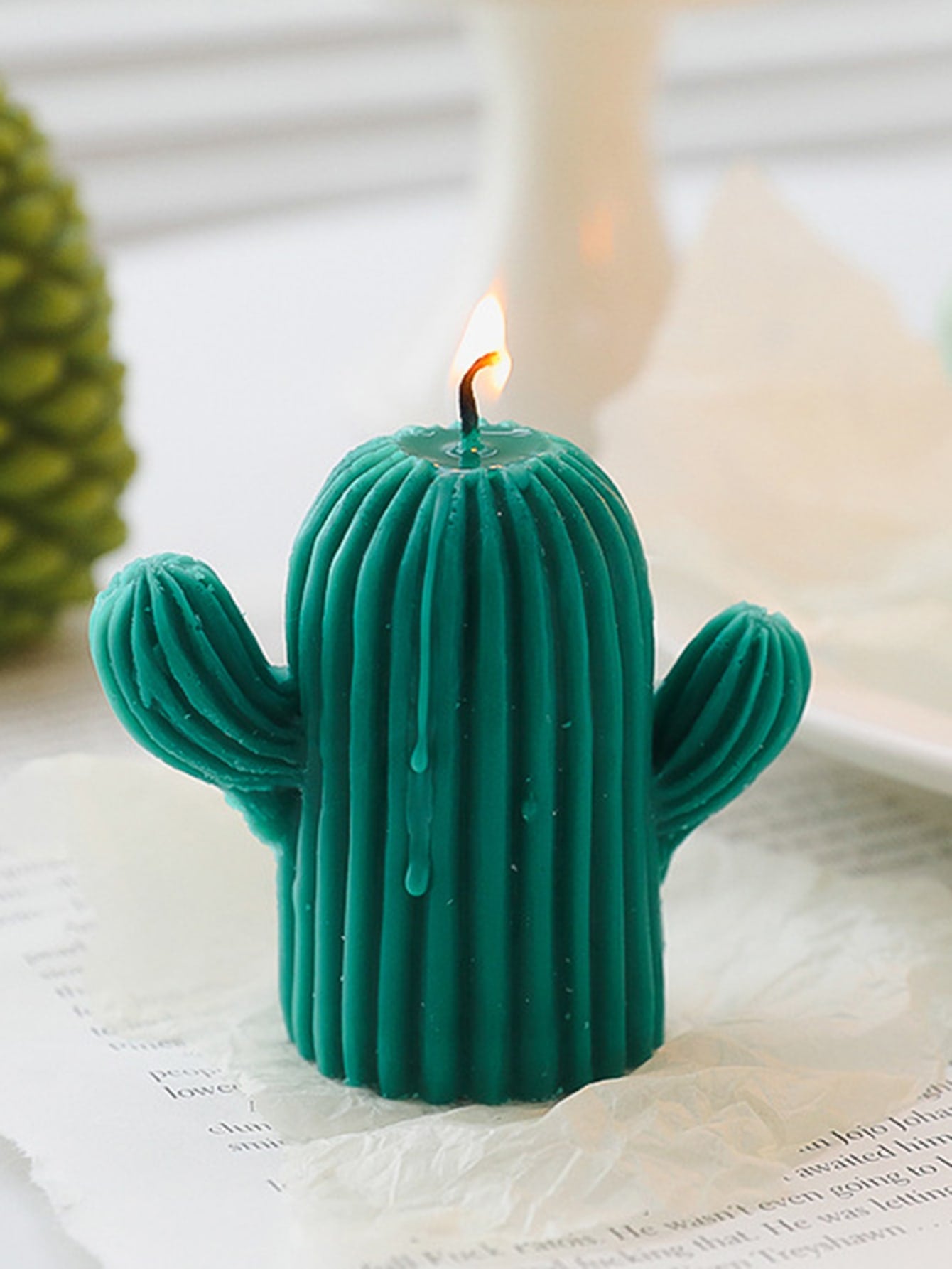 1pc Cactus Shaped DIY Silicone Mold