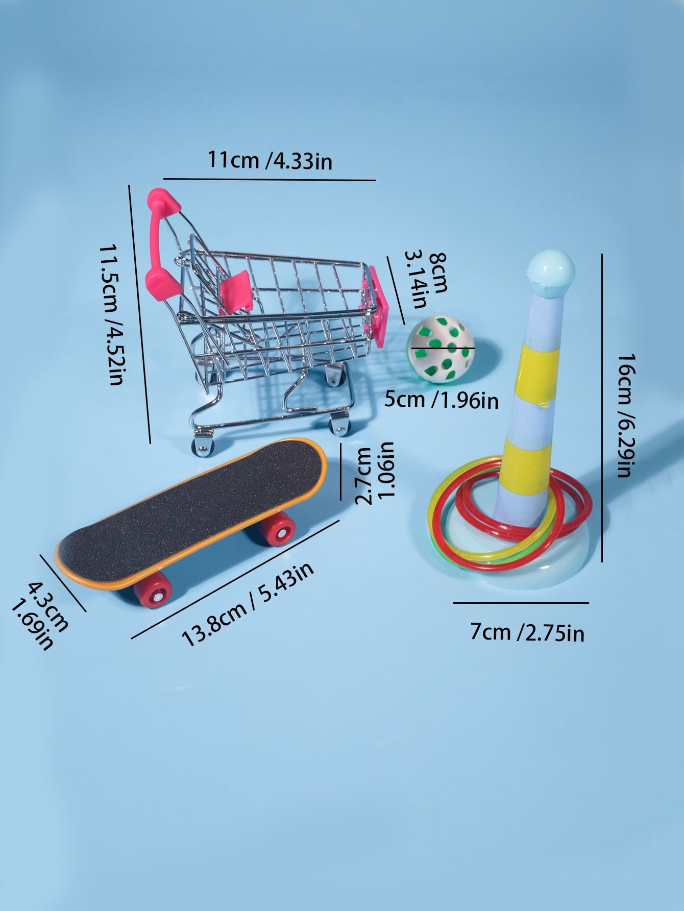 4pcs Parrot Training Toy Set