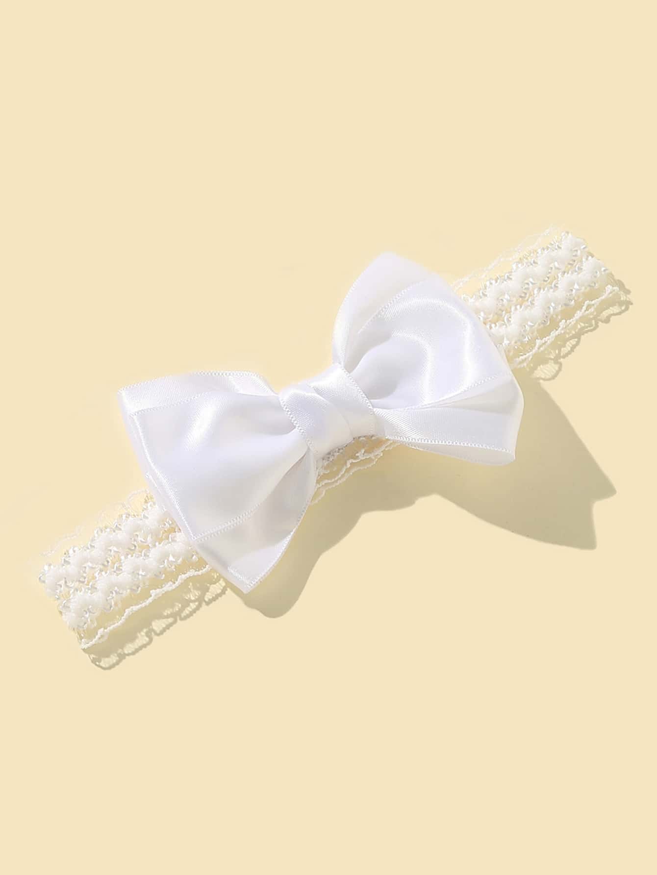 1pc Baby Bow Decor Headband