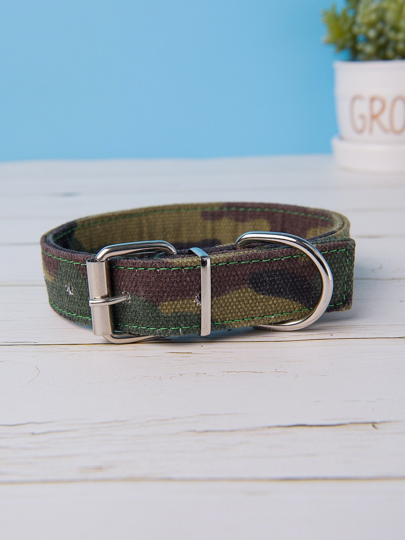 1pc Camo Pet Collar