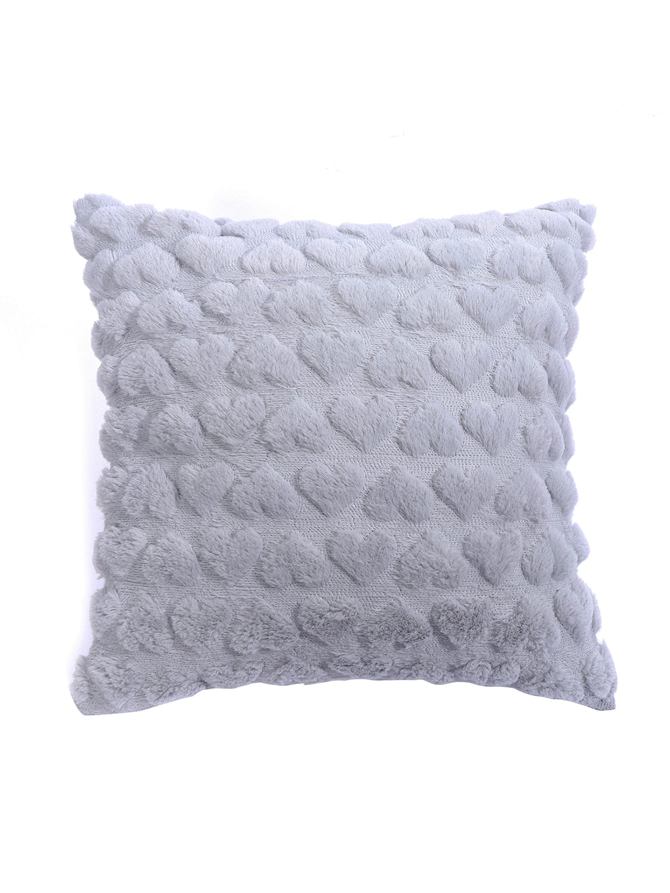 Heart Pattern Cushion Cover Without Filler