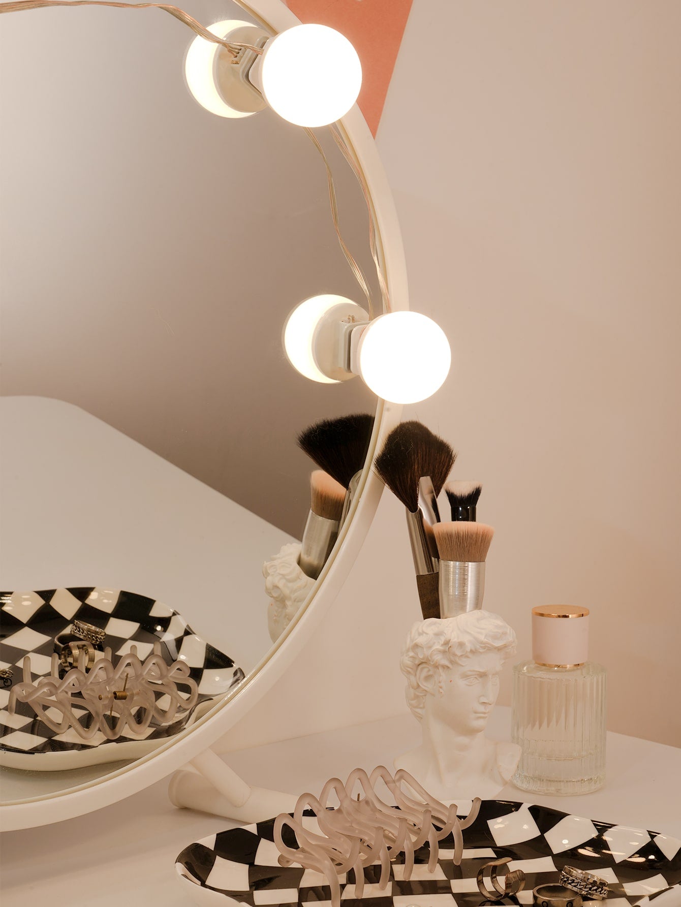 4pcs 3 Color Modes Stepless Dimming Vanity Light