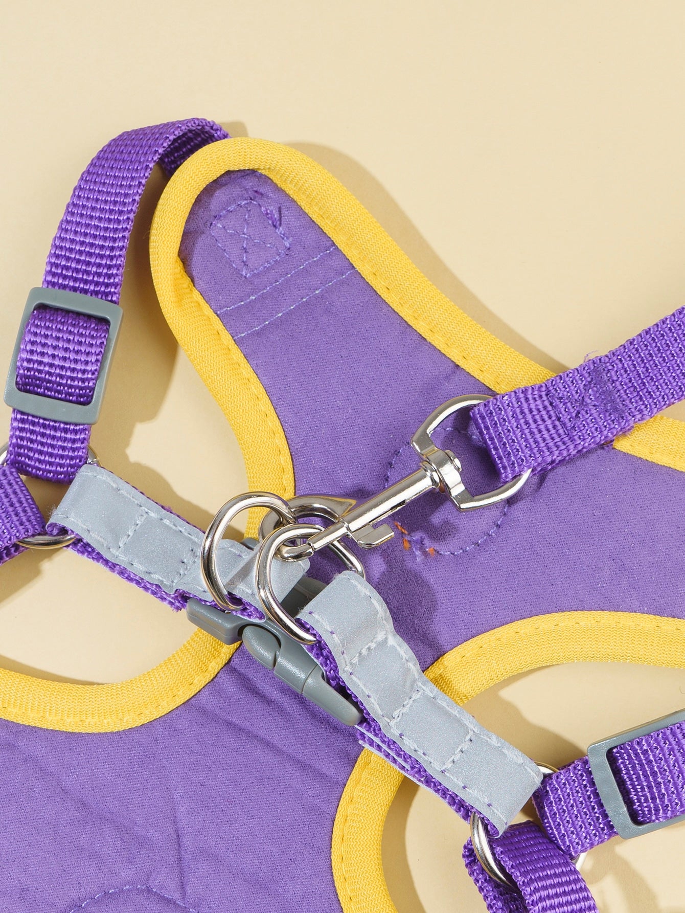 2pcs Dog Print Pet Leash Harness Set