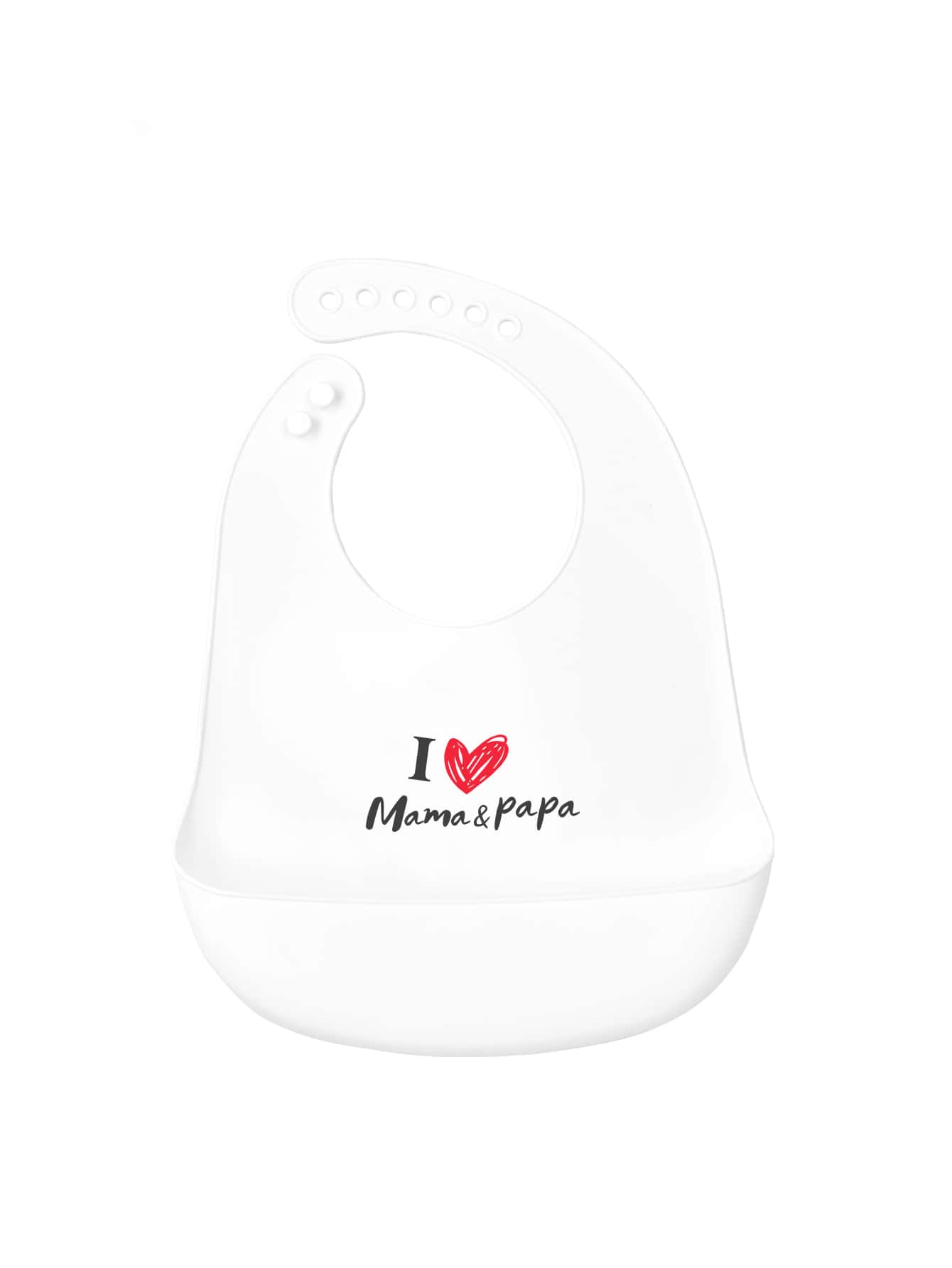 Baby Letter Graphic Bib