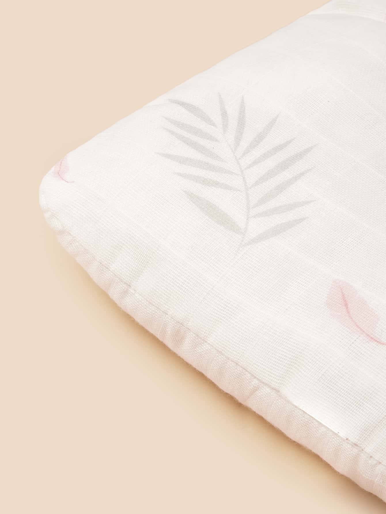 1pc Baby Flamingo Print Pillow