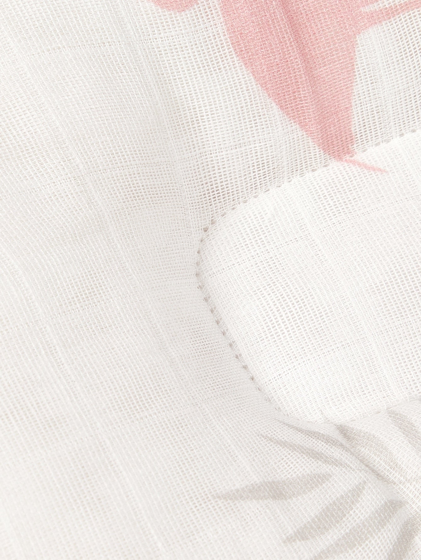 1pc Baby Flamingo Print Pillow