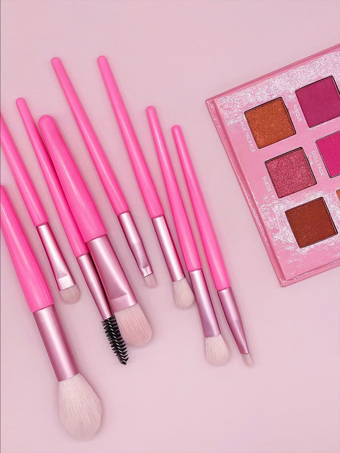 8pcs Portable Soft Makeup Brushes Set For Eyeshadow Foundation Powder Concealer Lip Blush Makeup