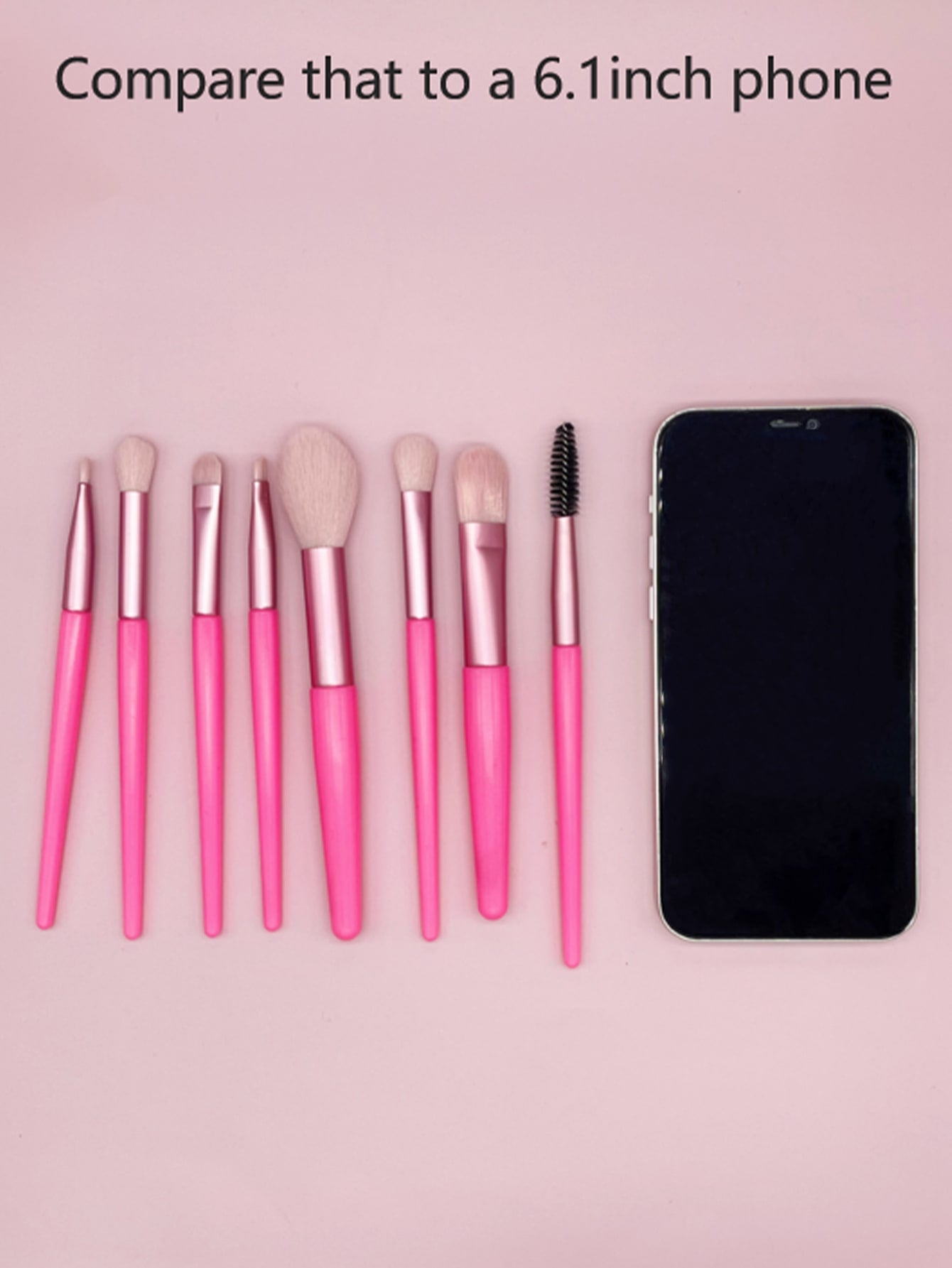 8pcs Portable Soft Makeup Brushes Set For Eyeshadow Foundation Powder Concealer Lip Blush Makeup