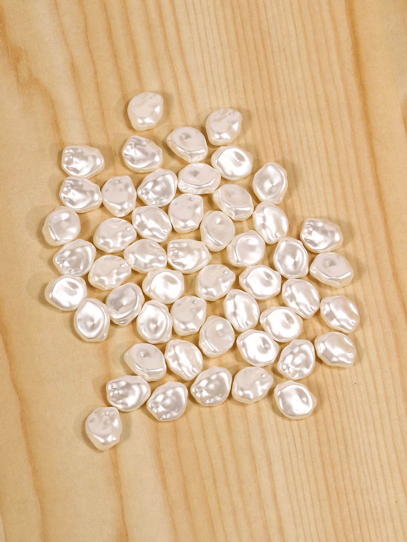 50pcs Faux Pearl DIY Bead