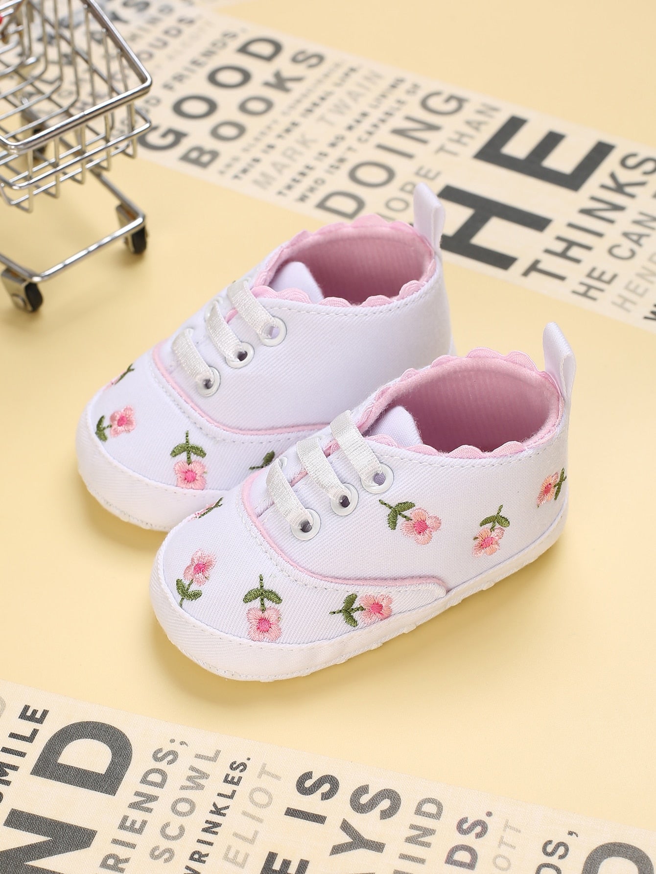Baby Flower Pattern Flats
