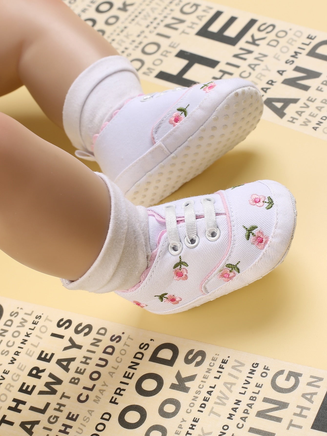 Baby Flower Pattern Flats