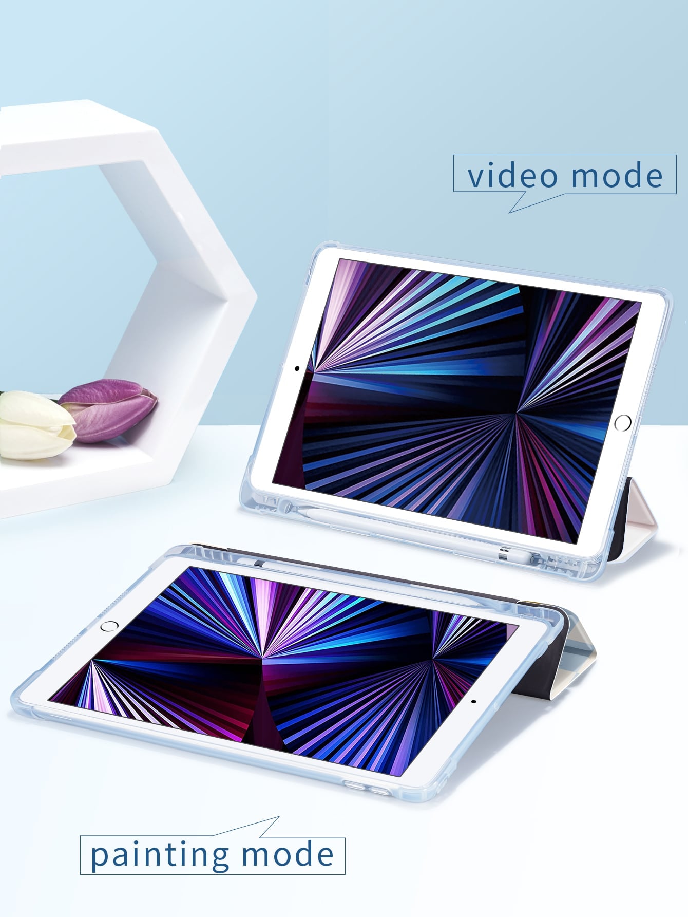 Astronaut Print Case Compatible With iPad