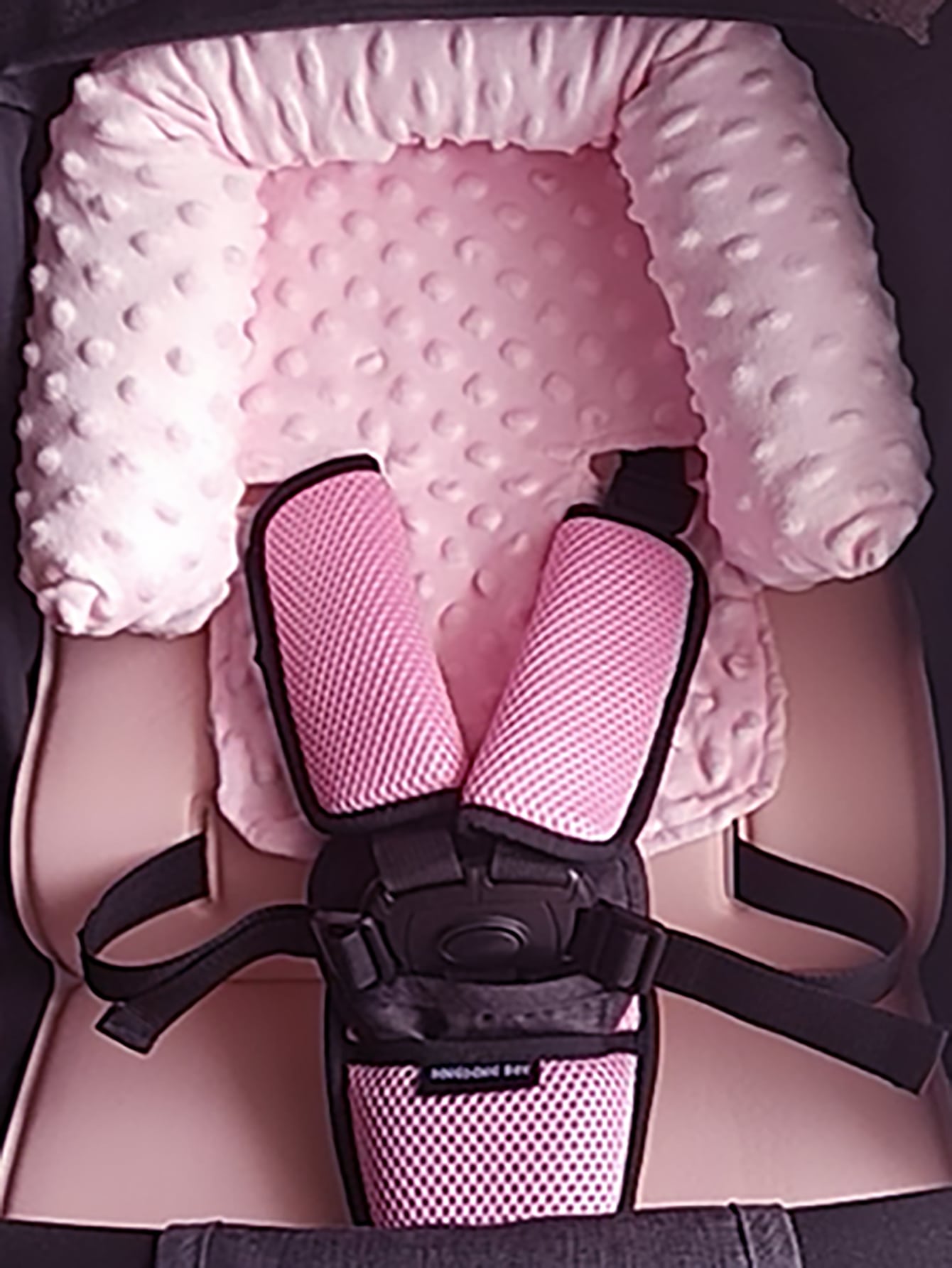 Solid Baby Stroller Neck Pillow
