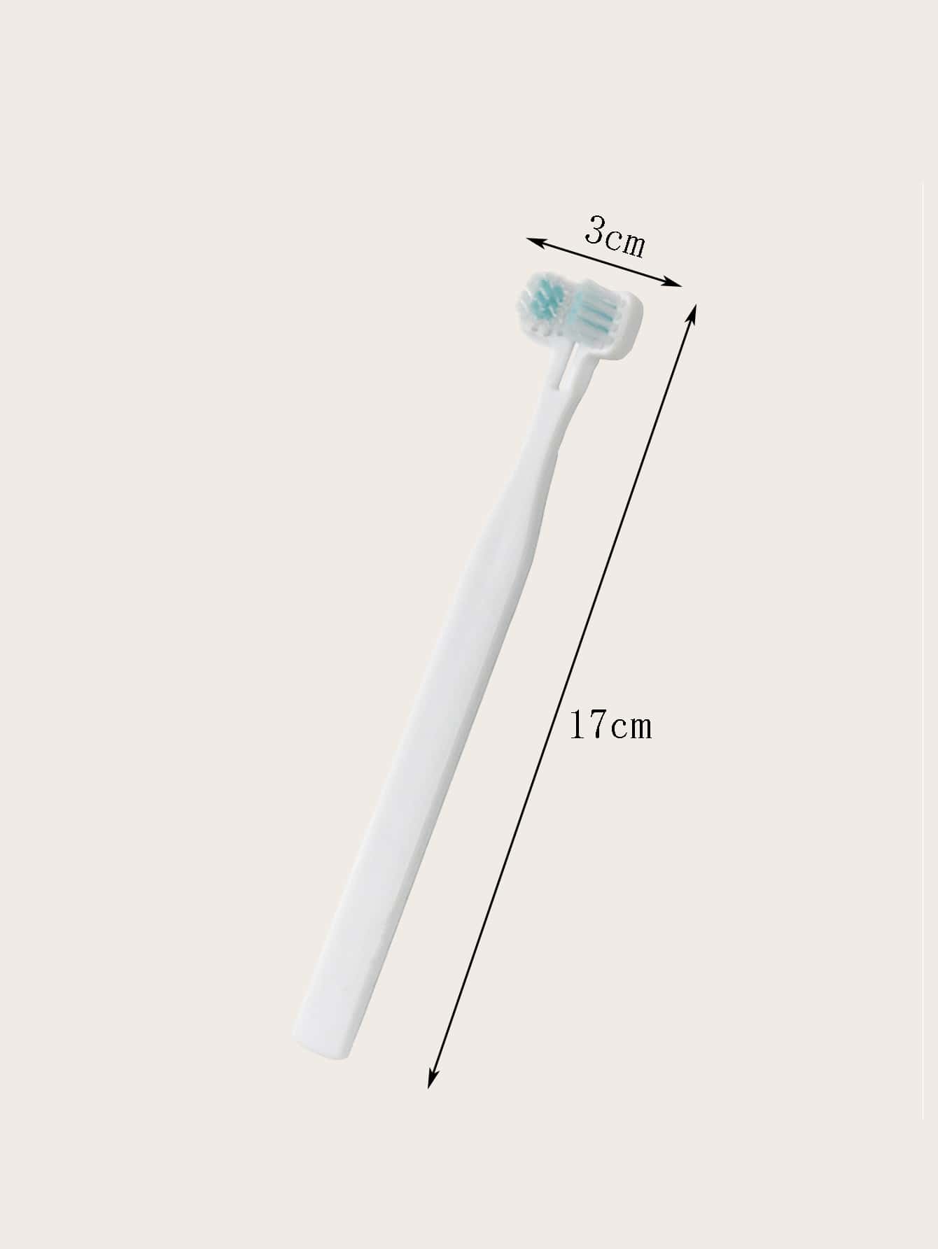 1pc Double ended Pet Toothbrush