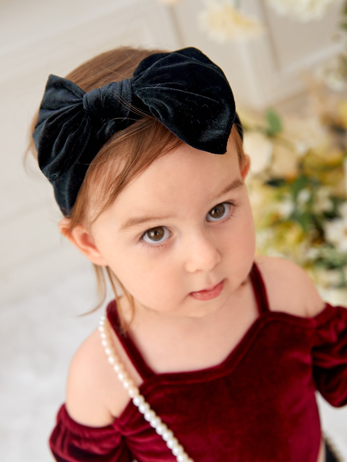 1pc Baby Bow Decor Headband