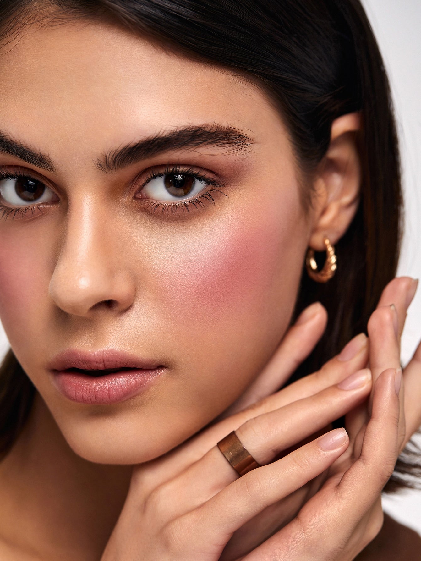 SHEGLAM Divine Flush Matte Blush-Insta Flame Blush Powder Highly Pigmented Non-Fading Long Lasting Glowing Lightweight Natural Blush Face Makeup