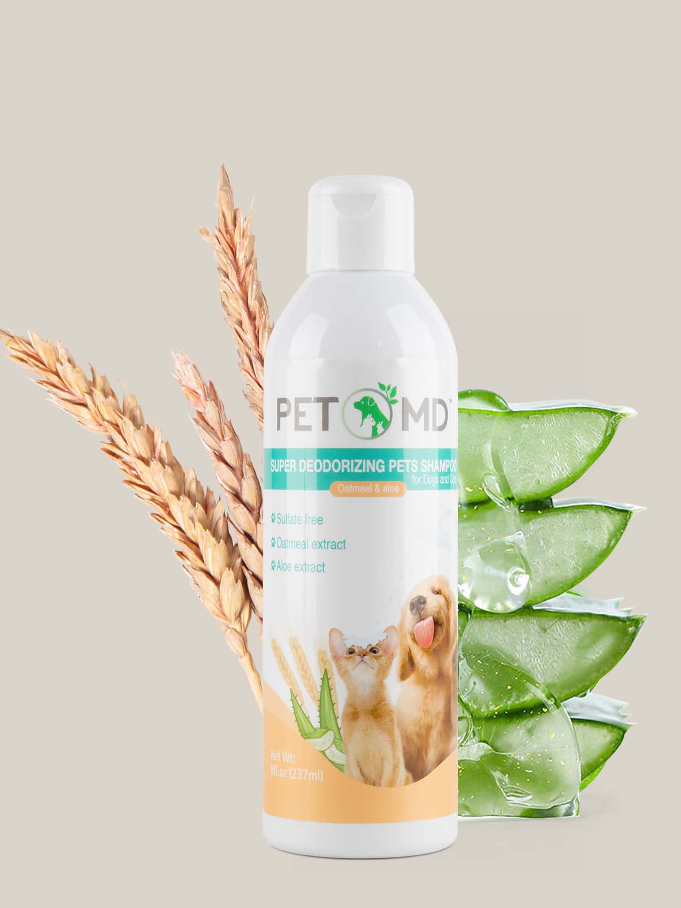 1pc Sulfate Free Deodorant Pet Shampoo