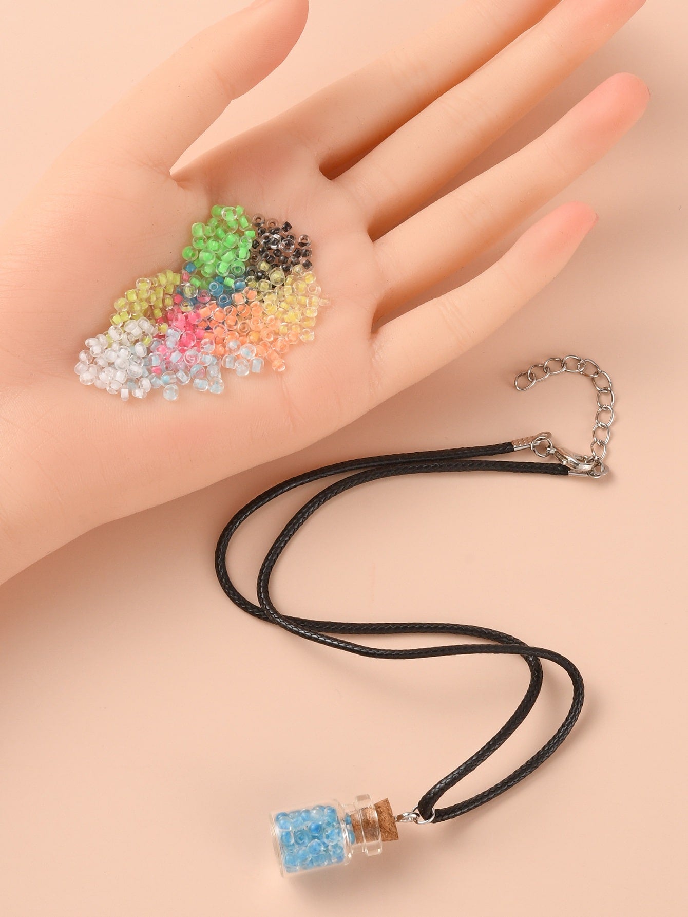 1set Bead Weave Rope DIY Necklace Accessory