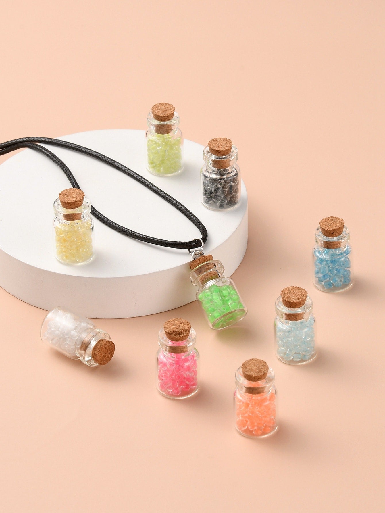 1set Bead Weave Rope DIY Necklace Accessory