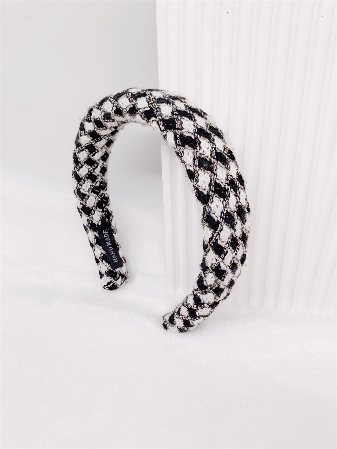 Checkered Pattern Headband
