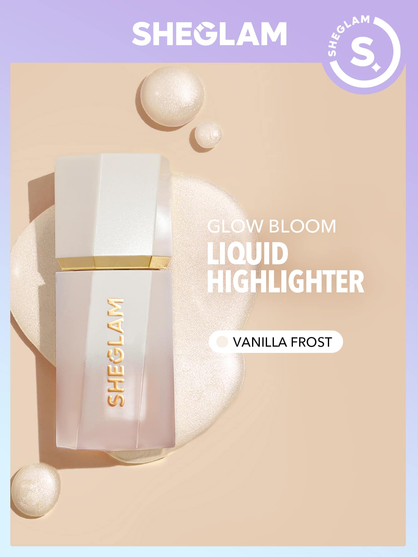 SHEGLAM Glow Bloom Liquid Highlighter Bellini Brunch