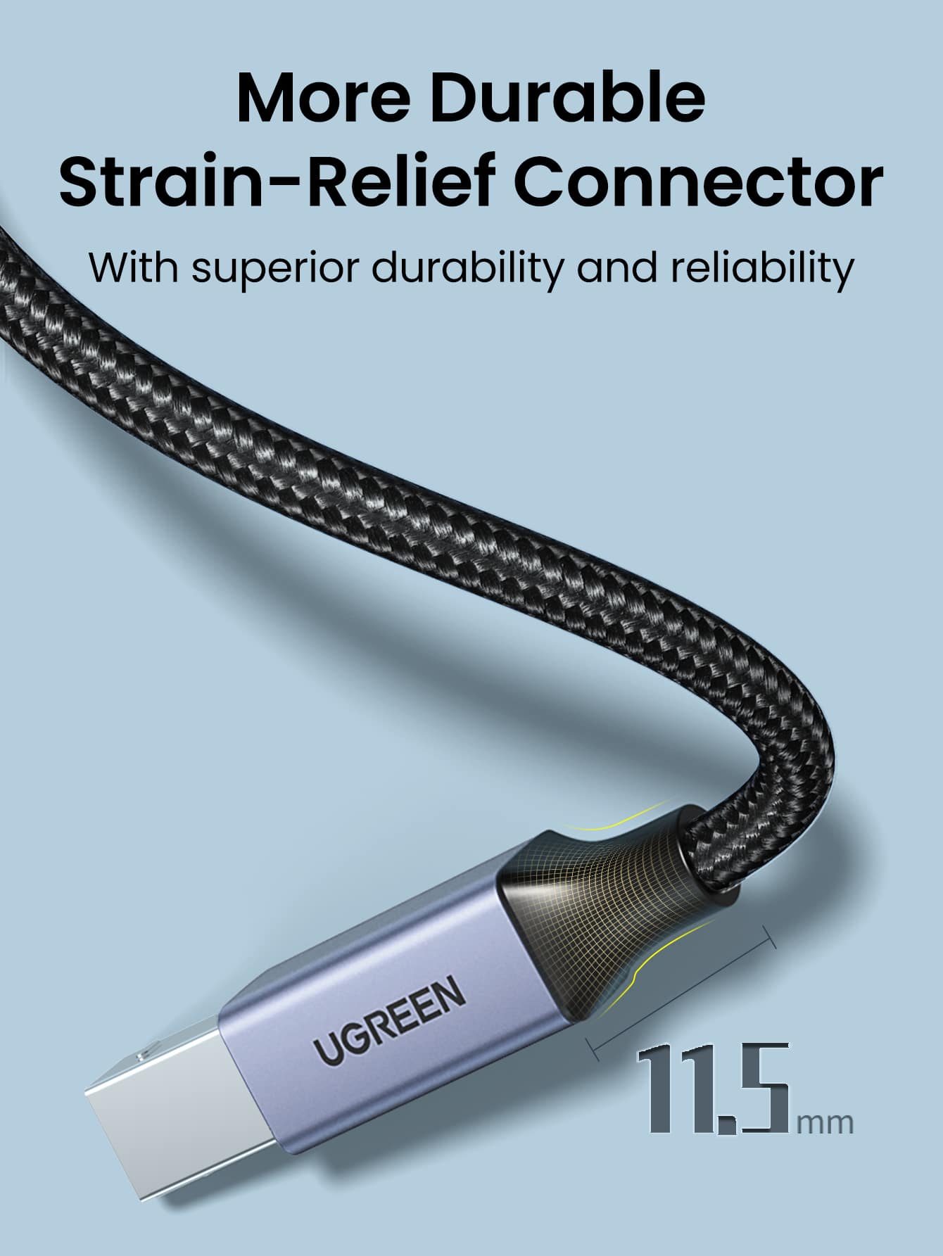 UGREEN Type C to USB B Computer Wire