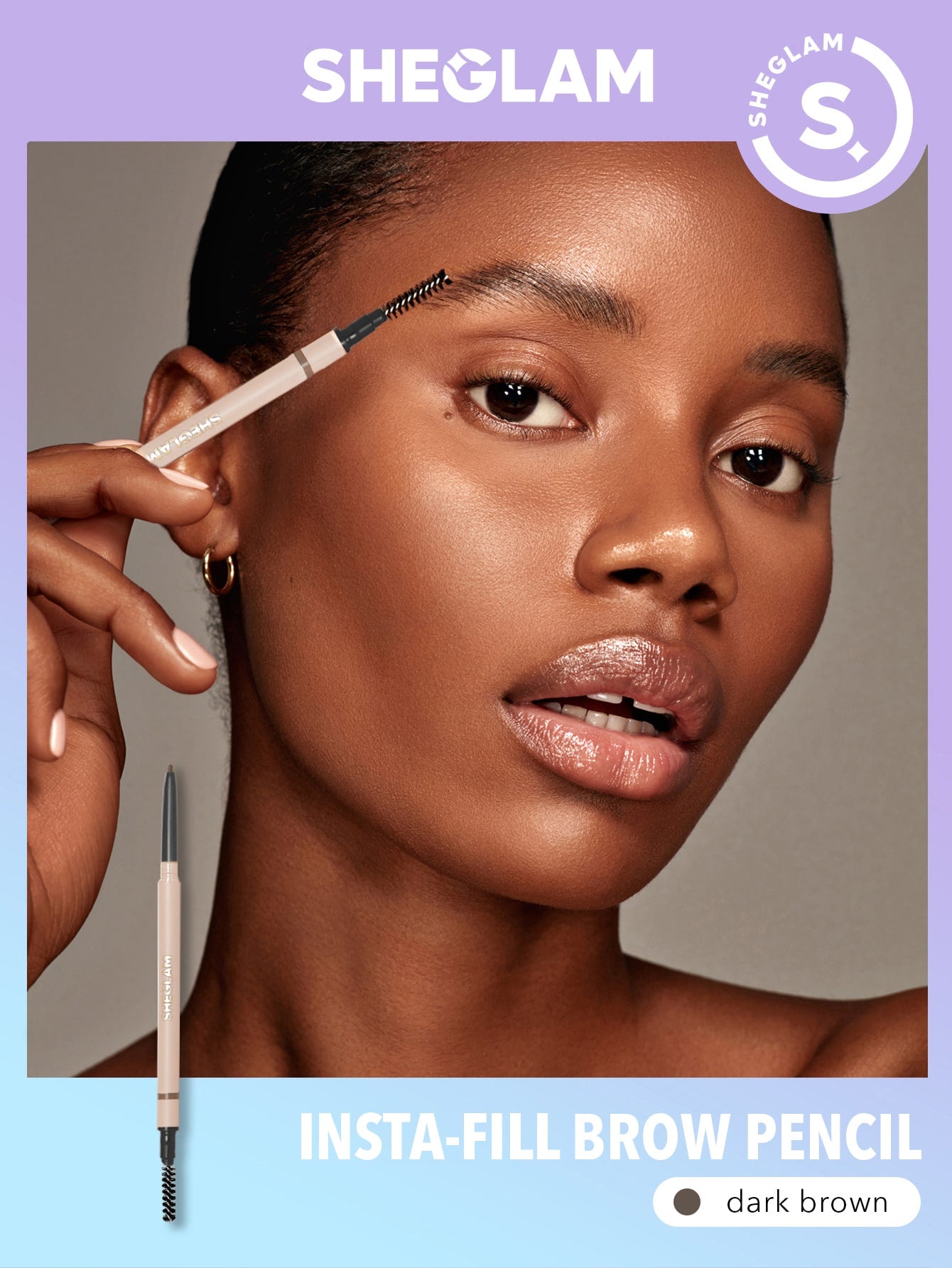 SHEGLAM Insta fill Brow Pencil Gray