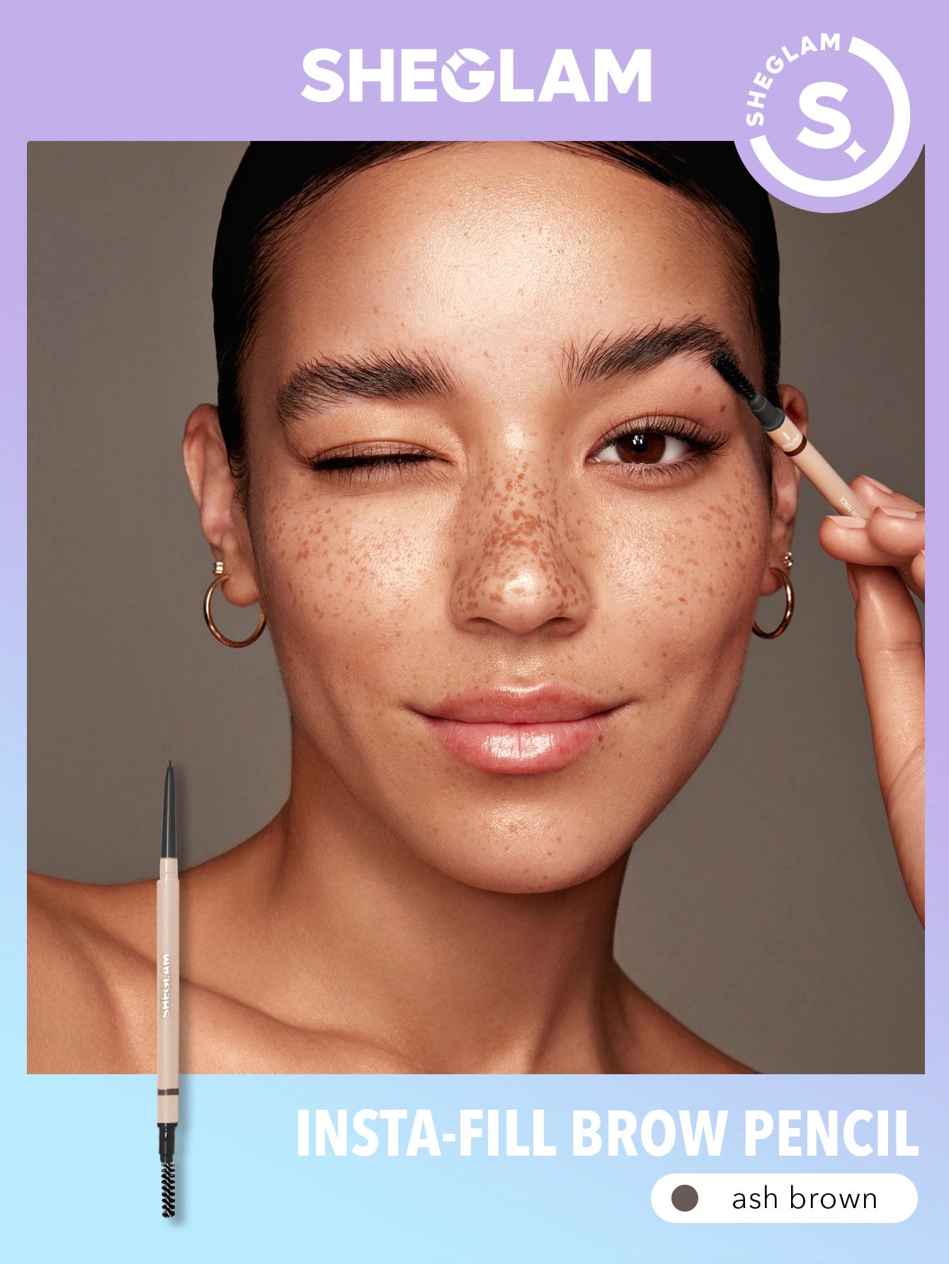 SHEGLAM Insta fill Brow Pencil Gray