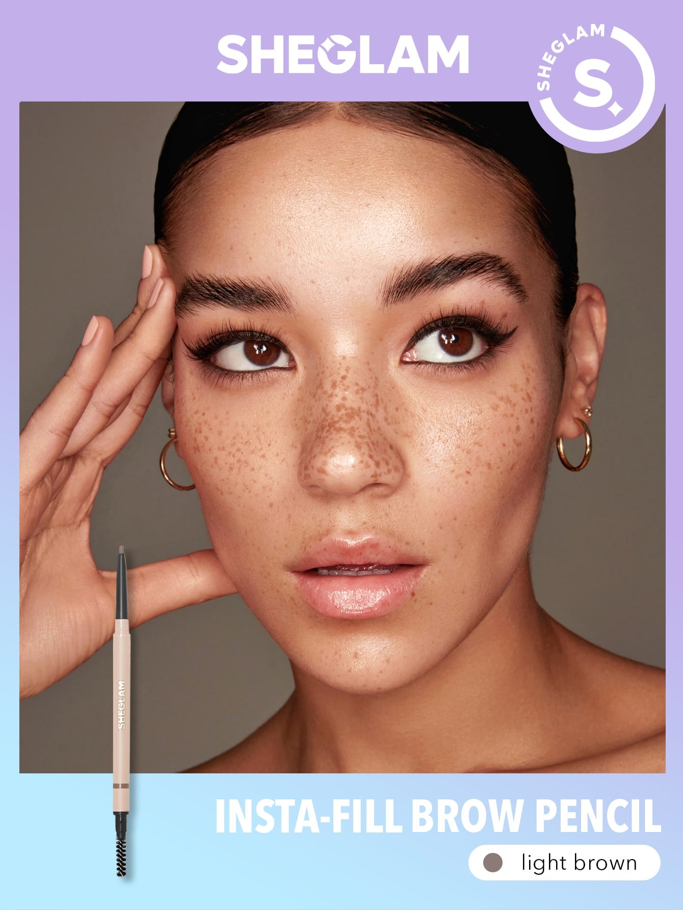 SHEGLAM Insta fill Brow Pencil Gray