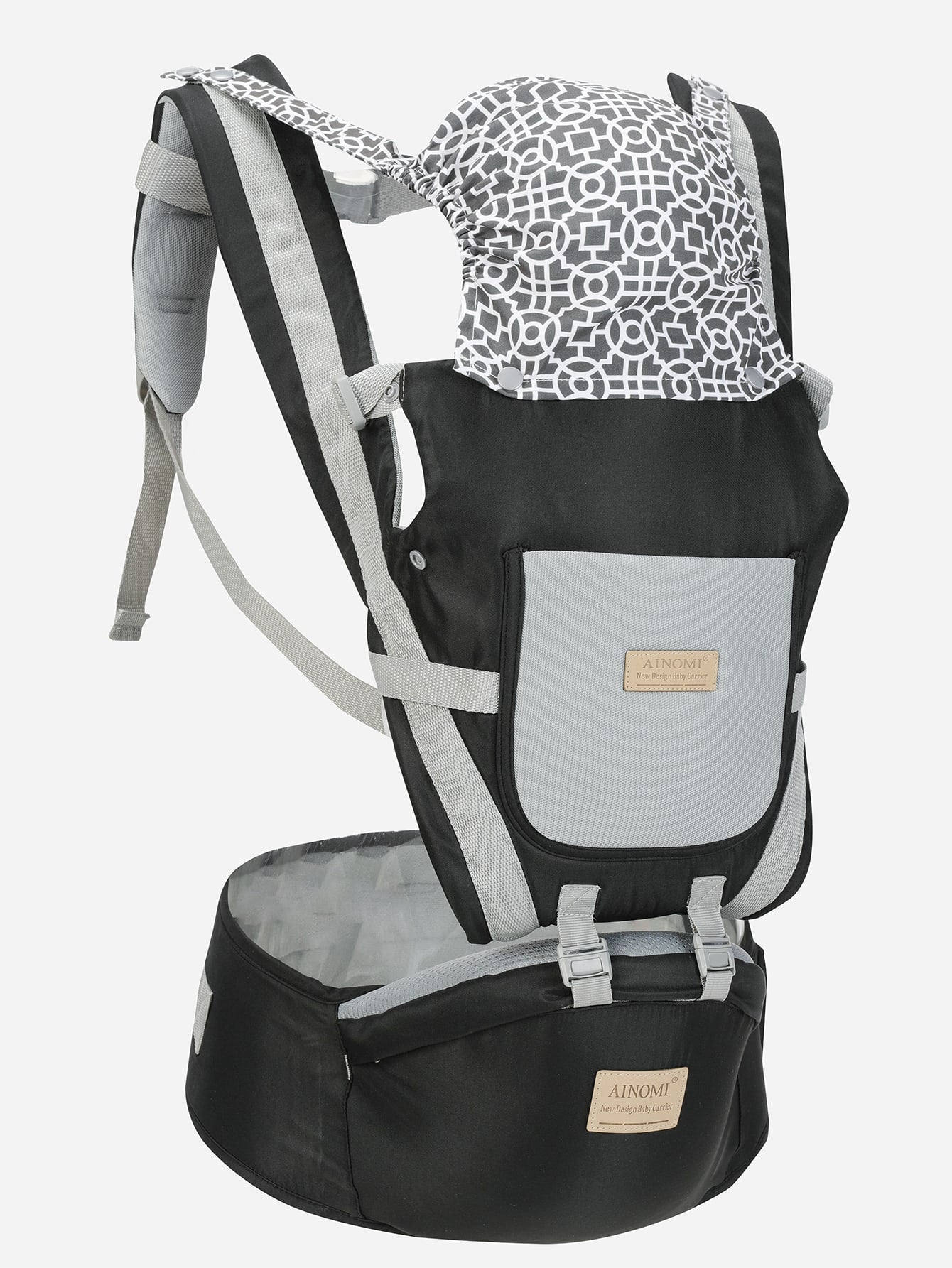 Baby Geometric Pattern Windproof Carrier