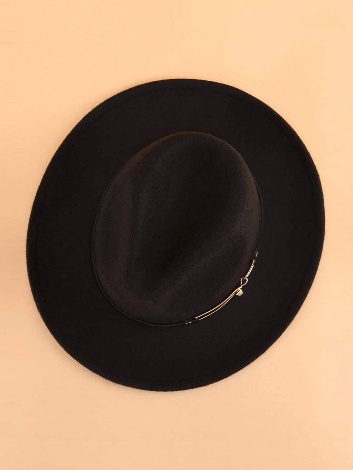 Belt Decor Fedora Hat