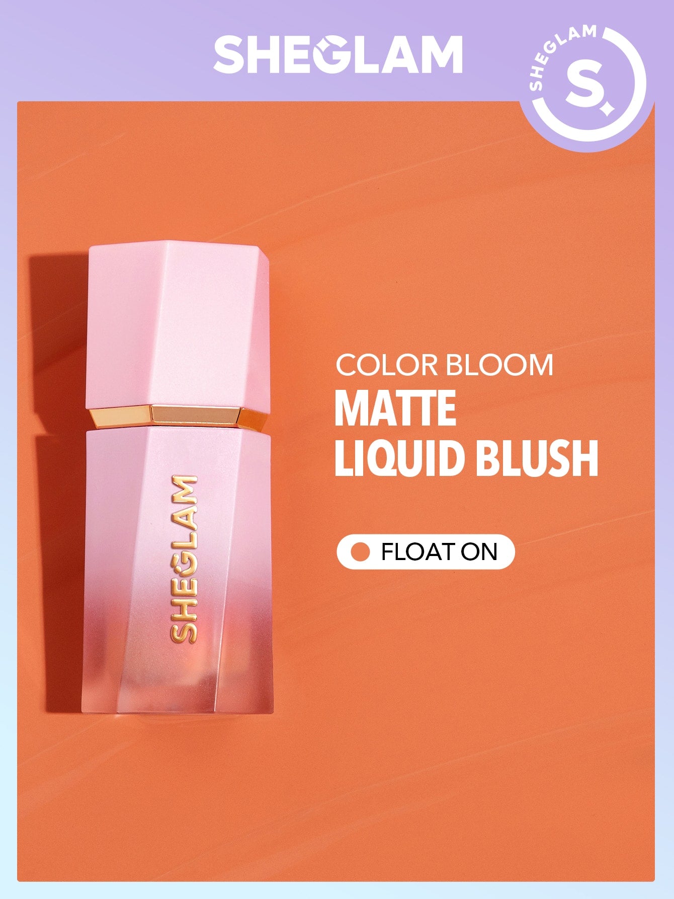 SHEGLAM Color Bloom Liquid Blush Matte Finish Float On