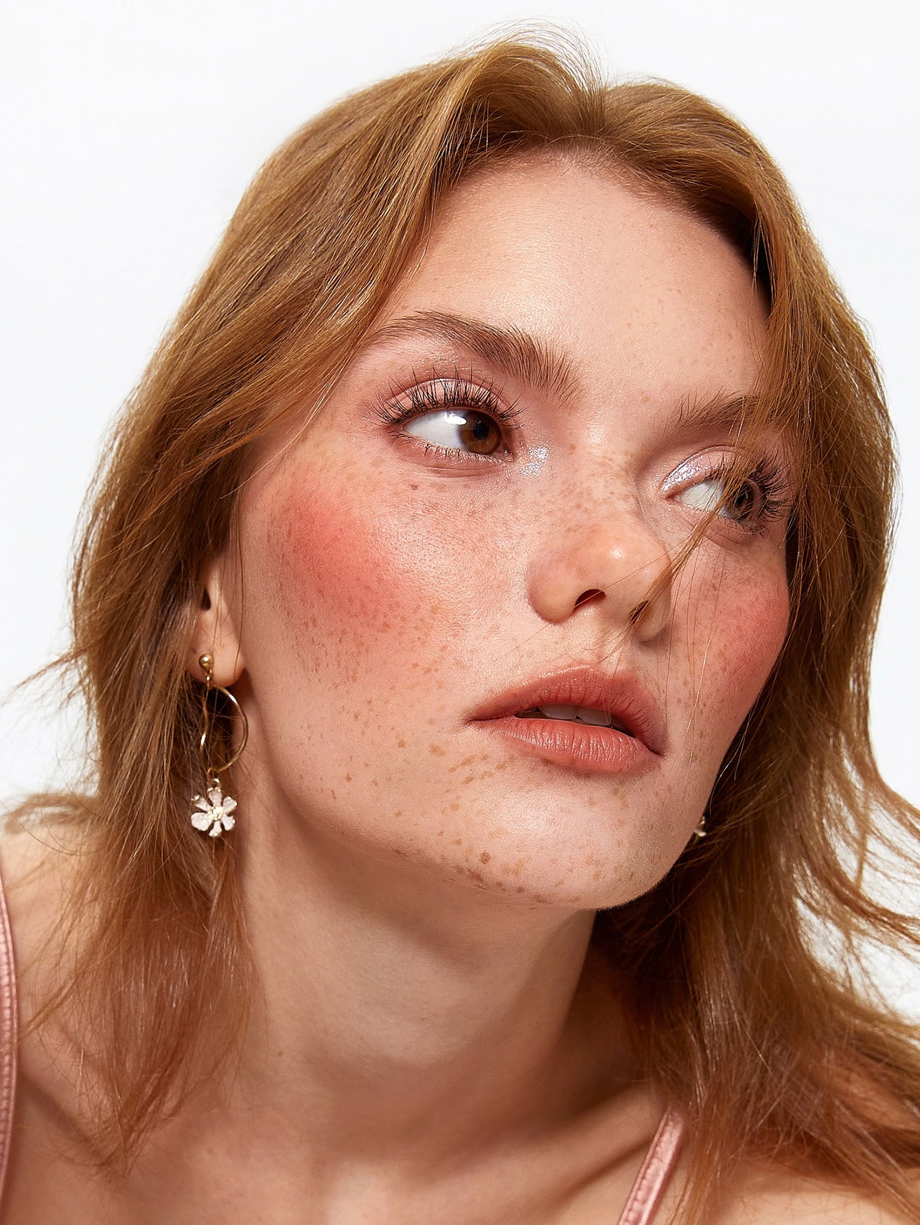 SHEGLAM Divine Flush Matte Blush-Insta Flame Blush Powder Highly Pigmented Non-Fading Long Lasting Glowing Lightweight Natural Blush Face Makeup